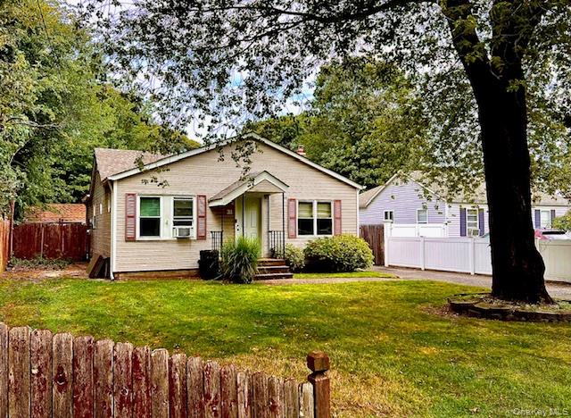 Great neighborhood charmer. Cozy ranch for the family that is just starting or for the late bloomer. This 3 bedroom ranch has a sunny eat-in kitchen that connects to the large and private back yard. New roof and updated windows throughout. A detached 3 car garage is set in the rear of the property providing great storage, a space for arts and crafts or for the automobile enthusiast! Walk to Holbrook Road Elementary school in this neighborhood setting.