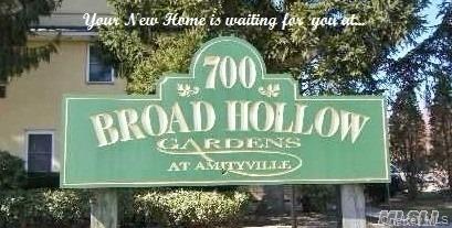 Sale may be subject to Terms & Conditions of an Offering Plan and Board Approval. Conveniently located near Shopping, Transportation/Buses & LIRR. Lg Livingroom, Lg Eat In Kitchen with Dining Area with Sliders overlooking central manicured courtyard, Master BR approx 14x11 w/ double closets, 2nd BR approx 11x9, Full Bath w/Tub. 1 Car Parking Space in Parking Lot included (may request 2nd one but up the Discretion of the Board and based on availability). All utilities except Electric & Cable included. No Pets. 10% Down payment (possibly 20% if Board requires upon review of application), $400 Application Fee, $35 per person Credit Check Fee., Additional information: Appearance: Excellent.