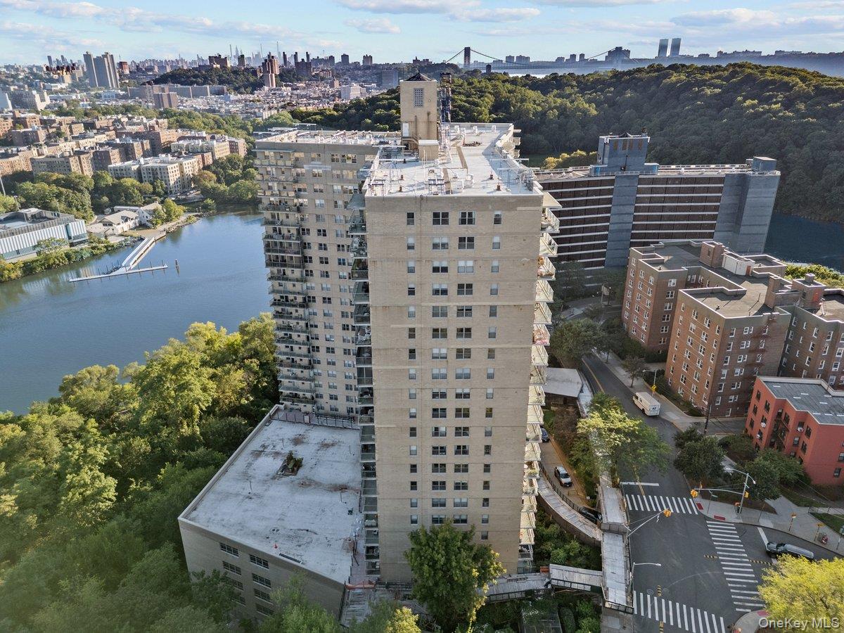 Welcome to The Winston Churchill, 2500 Johnson Avenue, Apt. 2NP - a luxurious haven of comfort and convenience in the much south after community of Spuyten Duyvil. The full-service Winston Churchill combined apartment is an end unit, providing three exposures for an abundance of natural light to illuminate the hardwood floors.Picture yourself in this spacious 4-bedroom, 4-bathroom sanctuary. Two of the bedrooms offer ensuite bathrooms and access to private terraces, offering the perfect blend of indoor and outdoor living. One of these bedrooms serves as a primary suite, while the second can be utilized as a home office or guest room, according to your needs.The entry foyer welcomes you with two large storage closets, leading you to either the kitchen, dining, and family room on one side, or the bar/second home office, formal dining room, and living room on the other. Enjoy your morning coffee on the terrace with an urban view from the family room, or unwind in the evening with the serene Harlem River views from the living room. French doors provide a seamless transition from the living spaces to the bedrooms.Promise of a lifestyle upgrade is delivered through the building&rsquo;s amenities including 24-hour doorman/concierge service, Churchill Club, heated pool complemented by a sundeck, saunas, a fitness center, a community room, an indoor playroom, an outdoor playground, bike storage, a laundry room, and garage parking.Proving its convenience, this pet-friendly building is located next to Metro North RR, local and express buses, and is near major highways, ensuring an easy commute to Manhattan. Also, in close proximity are shops, restaurants, and parks, placing all necessities and luxuries at your fingertips.Pushing the envelope of value, the maintenance of this apartment includes the Churchill Club, pool and fitness center with parking and storage available at an additional cost. Cable and internet are provided at a discounted rate, further enhancing the appeal of this property.Experience the amalgamation of luxury, convenience, and comfort at 2500 Johnson Avenue, Apt. 2NP. A unique opportunity to elevate your living experience awaits.