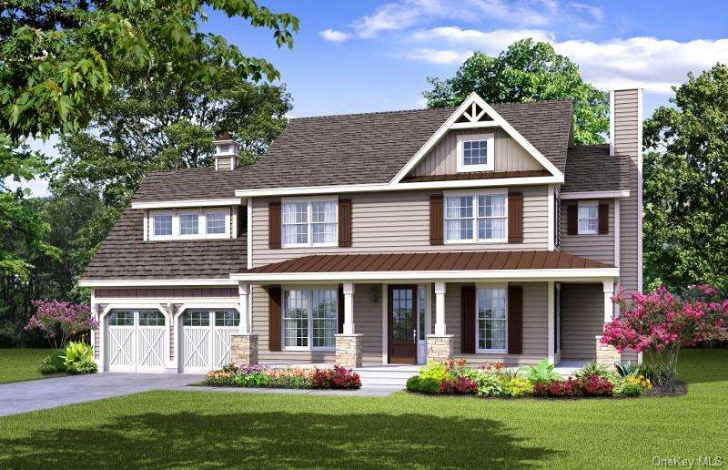 Beautiful new construction being built in Ridgebury Estates, a new community of carefully crafted colonials perched high on a hill with tree-lined streets, stone walls and lots of open space. Situated in the heart of Orange County, NY and in the highly sought-after Minisink Valley School District. Discover refined living in The Fennel Model,  presenting 4 bedrooms and 2.5 baths, designed with both elegance and functionality in mind. The main level showcases a sun-filled living room with gleaming hardwood floors and a sophisticated fireplace, a formal dining room ideal for entertaining, and an additional room well-suited for a private office or study. The chefâ€™s kitchen is a true showpiece, featuring a center island, quartz countertops, a decorative tiled backsplash, and premium stainless steel appliances. The second-floor primary suite offers a luxurious retreat with vaulted ceilings, an expansive walk-in closet, and a spa-inspired bath with a double vanity, corner tiled shower, and deep soaking tub. Three additional bedrooms provide ample space for family or guests. Additional amenities include central air, a full partially finished basement, and an attached 2-car garage. This residence combines timeless design, and upscale finishes creating the perfect place to call home.