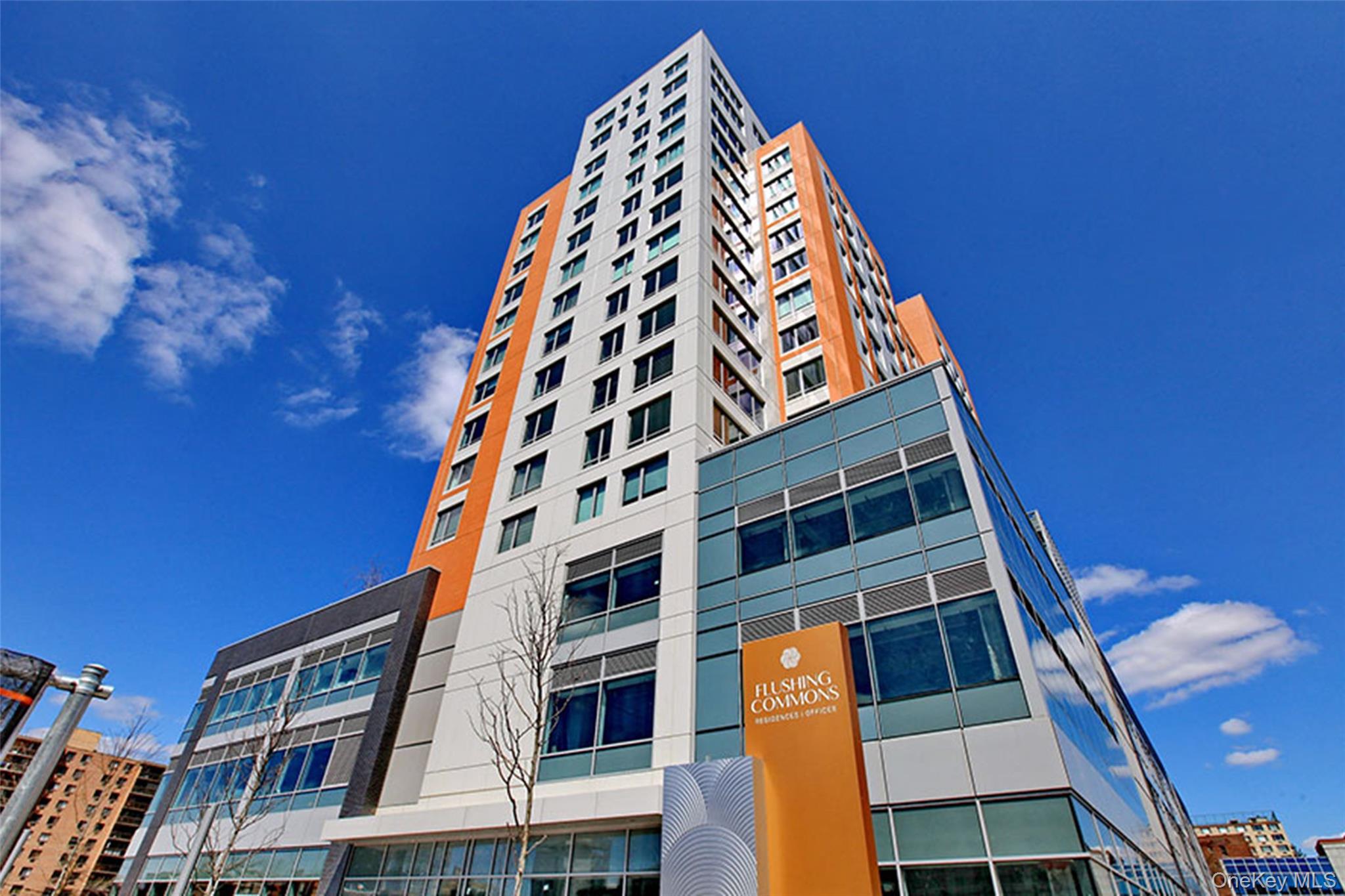 Welcome to Flushing Commons, where modern design meets urban convenience in the heart of Downtown Flushing. This spacious 2-bedroom, 2-bathroom condo features a sun-filled living and dining area with elegant Swedish oak wood floor and double glazed insulated windows throughout. The open kitchen is thoughtfully designed for both style and functionality, while the primary suite offers a walk-in closet and sleek en-suite bathroom. BOSCH stacked washer and dryer complete the comfort of this home.The building offers 24-hour concierge service, dedicated live-in superintendent, a state-of-the-art fitness center with sauna and steam rooms, and a beautifully landscaped rooftop terrace with BBQ grills and panoramic city views. Additional amenities include resident lounge, a library with a reading room, a childrenâ€™s playroom, bike storage, private storage units, and parking garage with electric vehicle charging stations.Ideally located just 0.1 miles from the 7 train, Q48, Q23, and Q66 buses, and the LIRR, commuting to Manhattan and beyond is quick and convenient. Youâ€™ll also find premier shopping, dining, and entertainment just steps away.