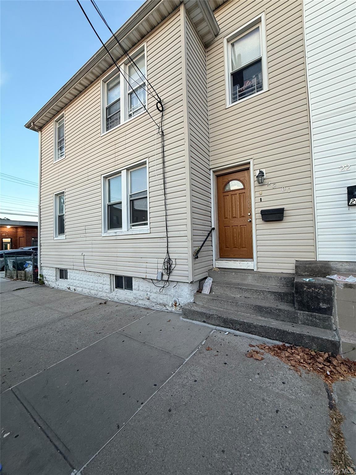Legal 2 family in the corner lot of college Point. This well-maintained home features 2 bedroom unit over another 2 bedroom unit. Good rental income generated house. It&rsquo;s the excellent opportunity for investor seeking steady rental income, or homeowners looking for extra financial source. Q25 and Q65 bus stops nearby, and a few blocks from highways. Shopping mall, restaurants and supermarket all around. Currently first floor vacated, and 2nd floor month by month lease, whole house can be delivered on vacant. Don&rsquo;t miss it!