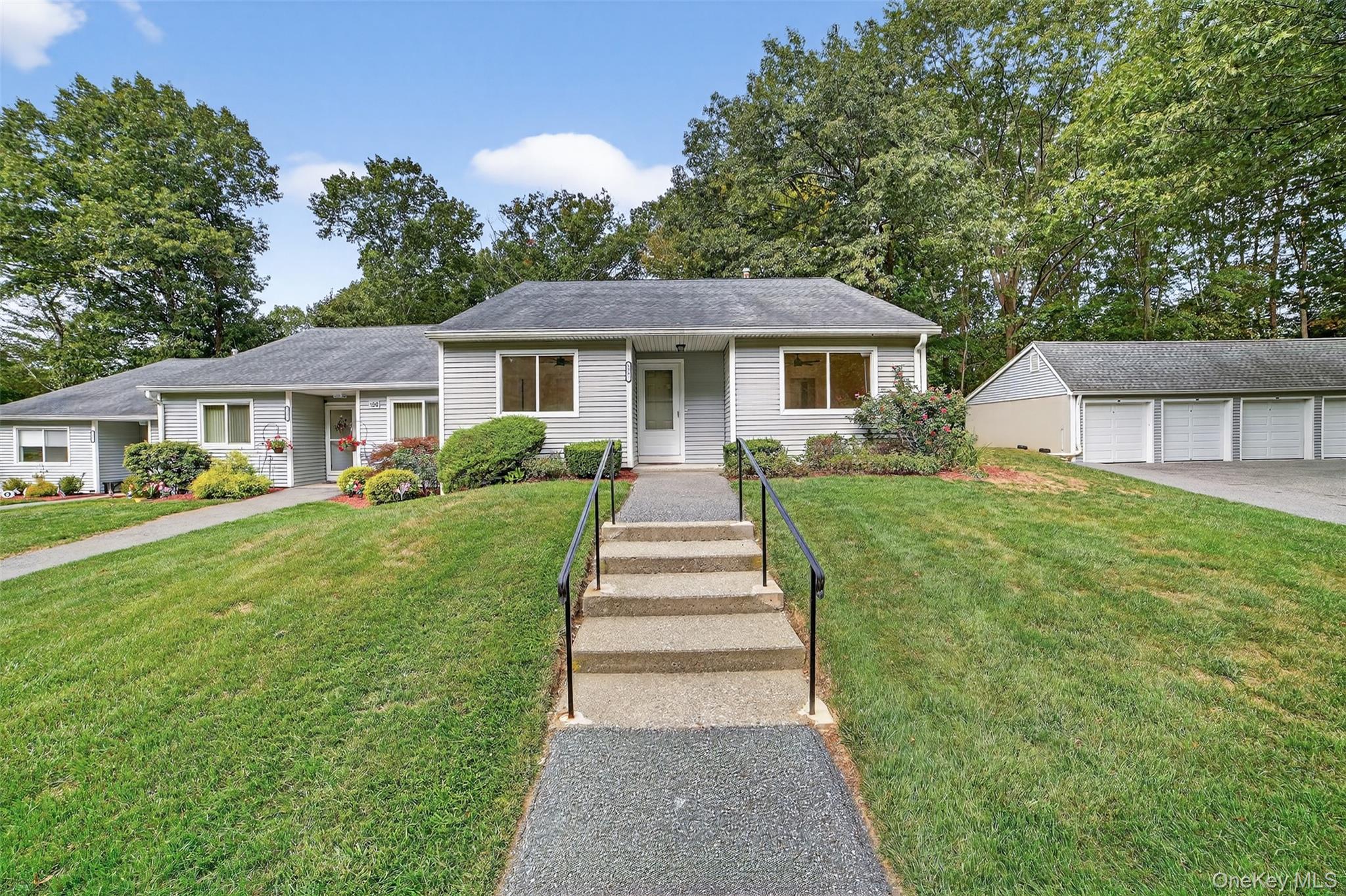 Welcome to your dream home in the heart of Yorktownâ€™s vibrant 55+ community â€”Jefferson Village!Nestled at the end of a peaceful cul-de-sac, this beautifully renovated one-story walk-in end unit offers privacy, comfort, and style. Step into a brand-new custom-designed eat-in kitchen featuring stunning granite countertops, matching built-in peninsula, modern appliances, and elegant fixtures.The spacious living area is filled with natural light and flows seamlessly to the walk-out private patio, where youâ€™ll enjoy serene backyard views and lush greeneryâ€”perfect for relaxing or entertaining.The primary bedroom has a walk-in closet and a full en-suite bath. The versatile second bedroom can serve as a guest room, office, den, or TV room, with ample space to suit your lifestyle.As a resident of Jefferson Village, you&rsquo;ll enjoy access to a wide range of amenities tailored to active adults, including 2 swimming pools, gym room, gardening, social events, and more.Low common charges include heat, hot water, exterior maintenance, and community amenities.