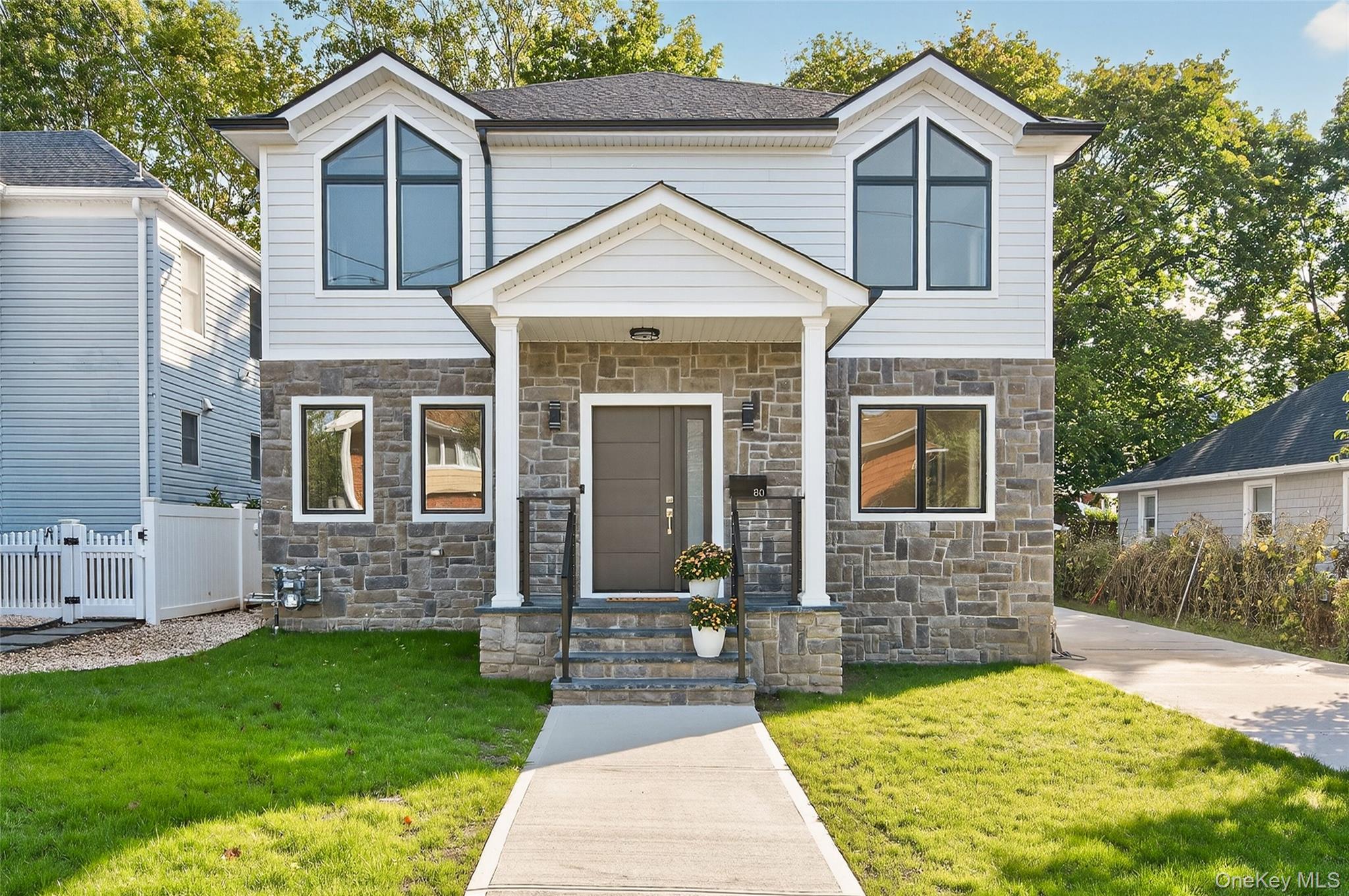 Brand New Construction - Thoughtfully designed offering elegant finishes with a practical layout across three levels. Location offers easy access to public transportation, LIRR and bus, as well as major highways. Nearby you will find parks, restaurants, supermarkets - making daily living both convenient & comfortable.
