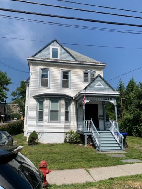 This recently- updated unit within a charming Victorian offers plenty of space (it is two floors) and a desirable location on a serene, tree-lined street. This downtown home boasts four bedrooms and two bathrooms and is conveniently located walking distance to Main Street. It also allows easy access to all that the Hudson Valley has to offer, including the Walkway Over the Hudson and the waterfront. Apartment has in-unit laundry. Landlord offers additional storage in the basement. Tenant pays utilities: electric, gas, wifi, cable (if desired).