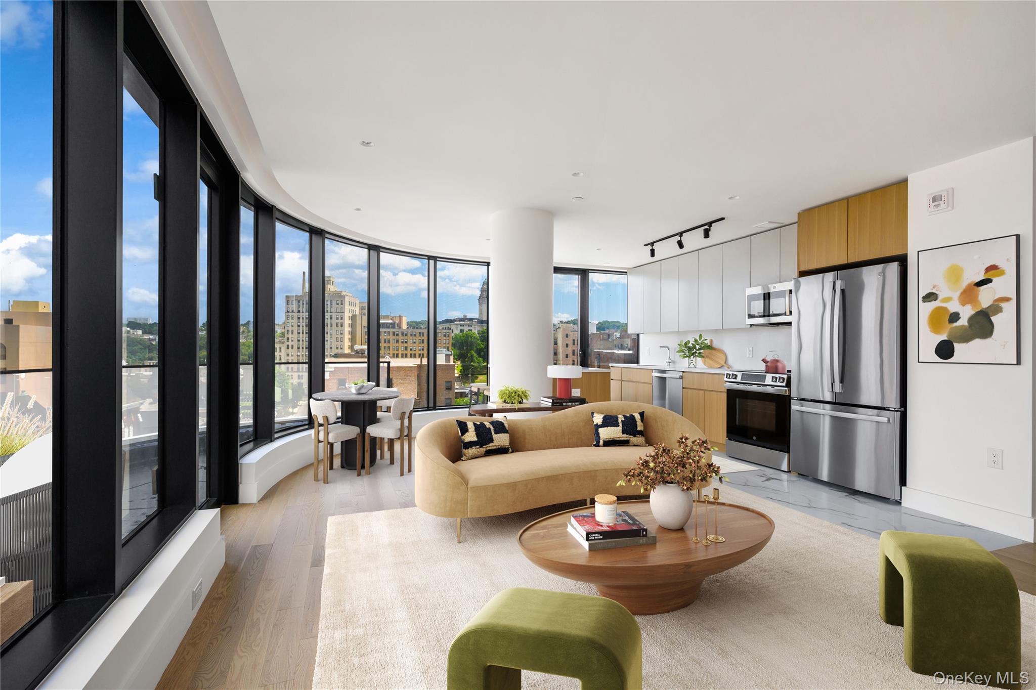 2 Bed/2Bath with Private Balcony!Introducing Hudson 44, Yonkersâ€™ newestâ€”and tallestâ€”luxury rental building that rises 25 stories over the Hudson River, offering breathtaking views, refined residences, and an unmatched amenity experience.Residences Designed for Light, Space & ComfortFloor-to-ceiling windows frame sweeping river and skyline vistas, while white oak floors, quartz kitchens, and spa-inspired baths create an atmosphere of quiet luxury. Each home includes an in-unit washer/dryer, climate control, and smart, sustainable finishes.Amenities on a Grand ScaleFrom the 25th-floor Sky Loungeâ€”with a heated rooftop pool, coworking spaces, yoga studio, fitness center, and panoramic terracesâ€”to the concierge-attended lobby, EV-ready parking, bike storage, and coffee bar, Hudson 44 offers a lifestyle where everything flows with ease.Where the Hudson Meets the CityIn the heart of Downtown Yonkers, youâ€™re moments from parks, dining, culture, and the Metro-Northâ€”arrive at Grand Central in under 30 minutes.Highlights:-Studio to 3-bedroom residences-Floor-to-ceiling windows with river views-Heated rooftop pool & wellness spaces-Co-working lounge & private event room-Doorman-attended lobby & package room-Indoor self-park garage with EV charging-Minutes to the Metro-North, dining, and riverfrontHudson 44 â€“ Sculpted for the Skyline. Shaped by Water.Schedule your private tour today and experience Yonkers from a higher perspective.FEE DISCLOSURE:First month Rent - One Monthâ€™s RentSecurity Deposit - One Monthâ€™s RentParking - $200 standard  $250 EV per monthParking Credential Fee - $50 one time Pet Rent - $50 per monthWindow Shade Fee - Studios and 1brs: $150  2brs and 3brs: $225 one time Amenity Fee - $125 per monthWater / Sewage Fee / HVAC - $100 studios / $125 1brs / $140 2brs/ $160 3brs