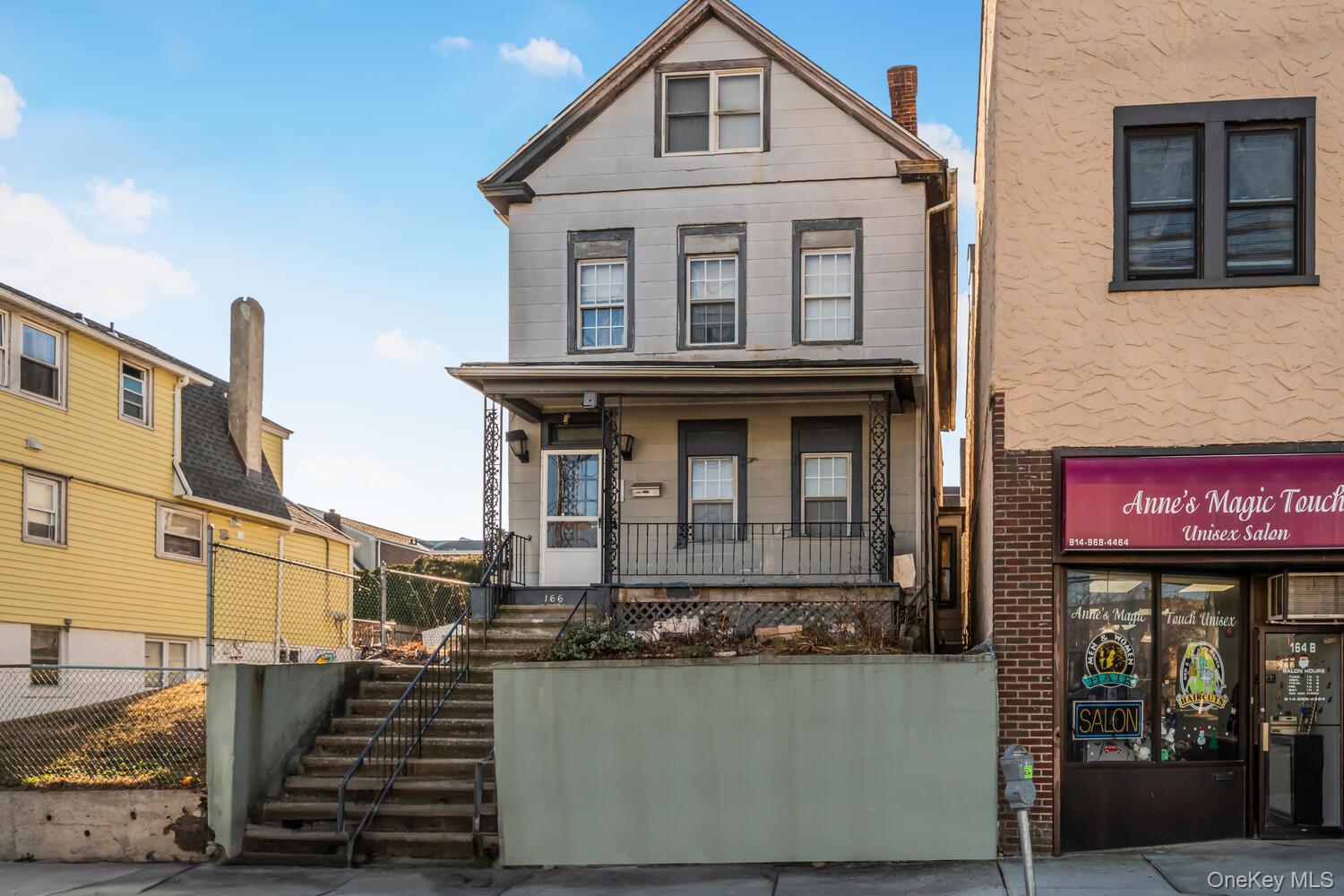 Terrific opportunity to own a Legal 2 Family Home located in the Bryn Mawr vicinity of Yonkers, just 25 minutes north of Manhattan The first floor consists of a 2 Bedroom apartment with an Eat-in-Kitchen, ample closet space and access out to the backyard. The 2nd floor apartment lives like a 3 Bedroom duplex with the third floor that has tons of space and access to your own private terrace. The lower level is finished with a few additional rooms and a full bath- ideal for the extended family. This home does need some TLC but it has unlimited potential to truly maximize your rents for a wonderful investment. This is perfect for the commuter- just minutes to shopping centers, major parkways, buses and trains. These super low taxes make this Home the perfect blend of convenience, comfort and affordability. (Sold AS-IS)