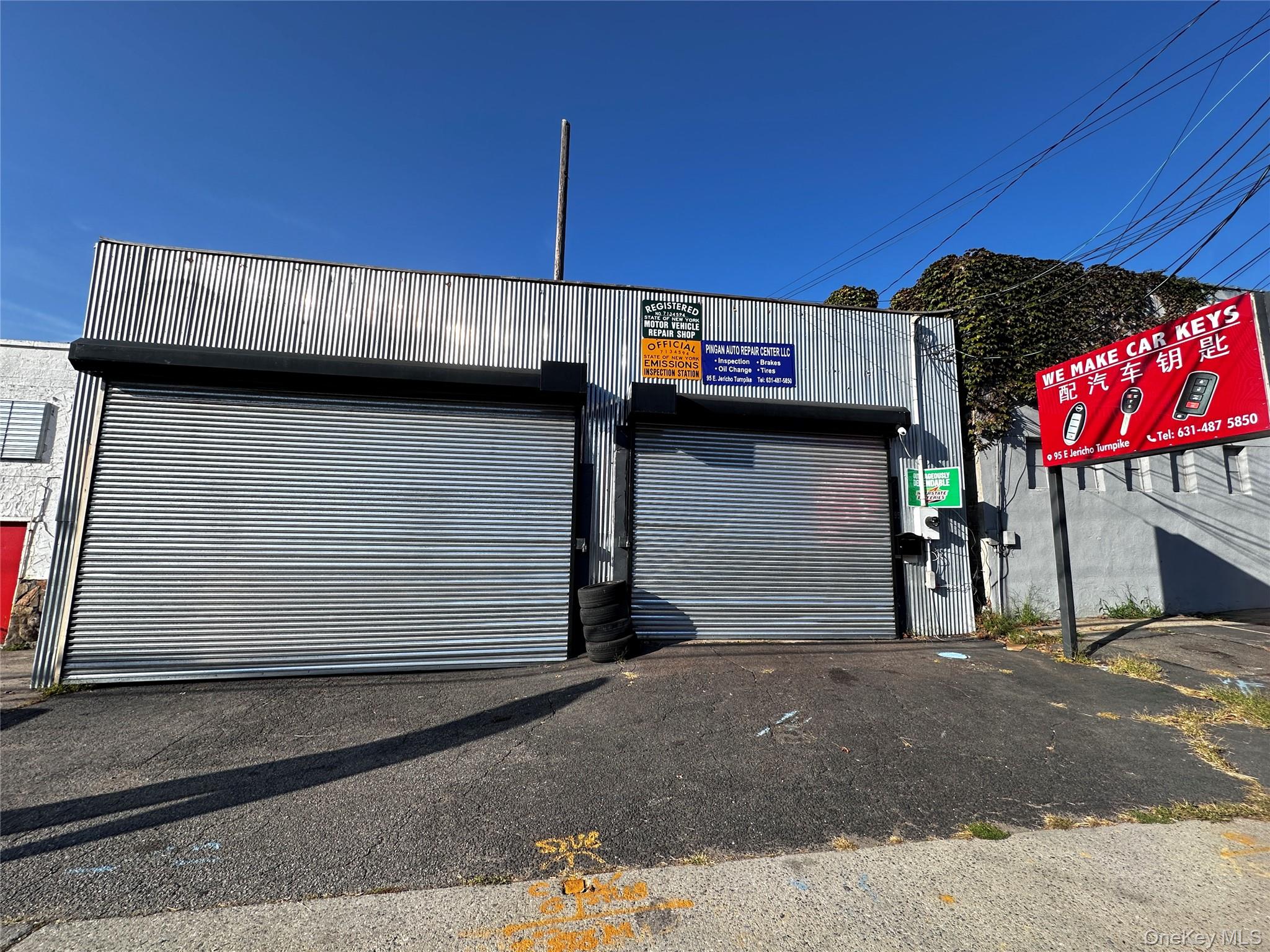 Prime Location â€“ Auto Repair Business for Sale in HuntingtonPrime Huntington Auto Repair Shop + 2BR/2BA House â€“ All for Just $125, 000!Located on Jericho Turnpike, Huntingtonâ€™s busiest commercial corridor, surrounded by major retailers and auto dealerships such as Target, Macyâ€™s, Ford, Volvo, Acura, and more.Features:2 car liftsBrand-new state inspection machine (valued over $60, 000, extremely hard to find)Full tire service equipment, new air compressor, AC machine, and moreTwo brand-new oversized garage doors, perfect for any vehicle sizeSpacious driveway and backyard parking for 10+ vehiclesIncludes a detached 2-bedroom, 2-bathroom house â€“ ideal for office use, living quarters, or rental incomeRent: $6, 800/month (includes shop, house, driveway, and parking area)Asking Price: $125, 000This price is well below the replacement value of the equipment alone â€“ an unbeatable opportunity!Minutes from I-495 (Exit 42N). Perfect for business expansion or investment in a thriving, high-income community.