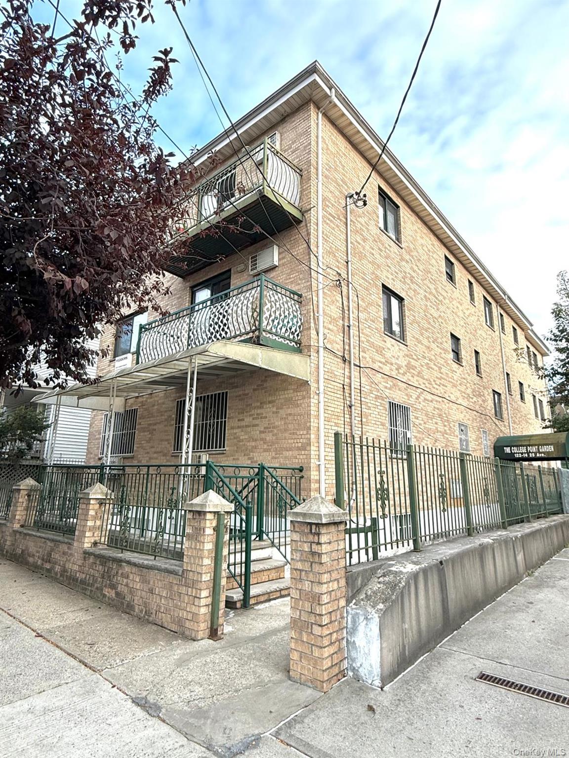 Welcome to this bright and inviting condo located in the heart of College Point! This third floor walk-up unit offers a wonderful combination of comfort and convenience with a community Garden in the back. Enjoy the ease of having your own private washer and dryer, as well as a dedicated storage room in the basement. The condo includes a parking space and features high ceilings, and step out onto your private balcony with street views. Inside, you&rsquo;ll find a spacious primary bedroom with an en-suite bathroom and closet, two additional bedrooms, a full hallway bathroom, and a bright kitchen with a window overlooking the outdoors â€” perfect for natural light while you cook or do dishes. The open-concept living and dining area completes the space beautifully. All of this with a low monthly common charge of just $341! Ideally located close to shops, transportation, and all neighborhood amenities â€” this condo truly has it all!