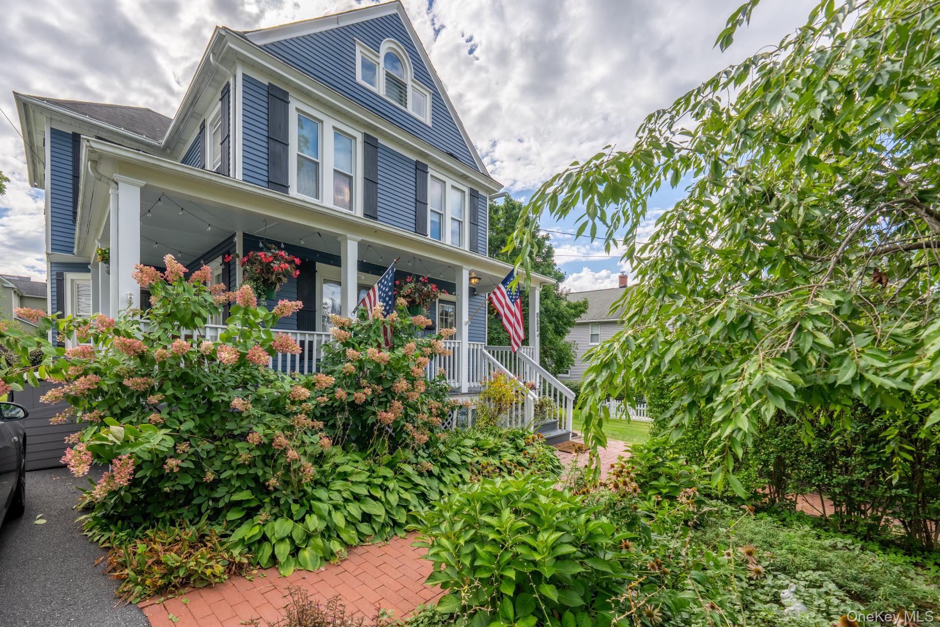 This warm, vintage home has been renovated and updated! Featuring hardwood floors throughout, fully renovated kitchen, two fully renovated bathrooms, and a custom walk in closet, it combines functionality and classic charm. Large back and side yards feature a slate patio, brick sidewalks, 2 driveways, and beautiful gardens and trees. Located only a short, convenient distance to Cornwall Main Street, Cornwall Elementary, and Lee Road schools, as well as Route 9W and 94 access.