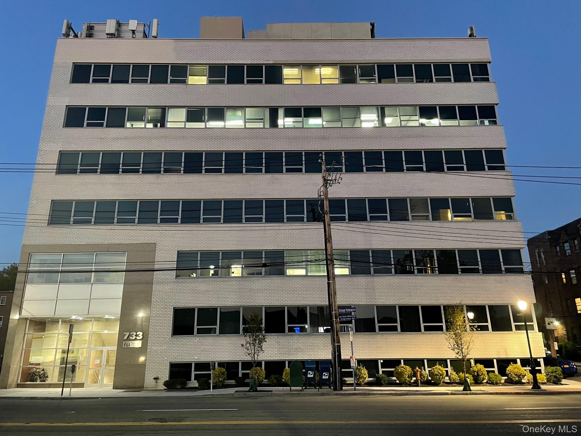 1st. floor suite, 441 rentable square feet that includes a private windowed office in the back of the suite and a very nice-sized open area in front. Ideal for a therapist or any professional, this office features a quiet space with parking.Available on October 1st.