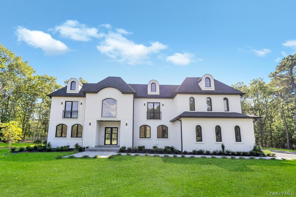 FULLY COMPLETED!!! BRAND NEW CONSTRUCTION on a Very Private One of a Kind 2.5 Acres Estate in The Heart of Dix Hills! Built by One of Dix Hills Premier Local Home Builders, This Modern French Chateau is Breathtaking with All Top of the Line Amenities. Situated on a Flat And Very Private 2.5 Acre Property with endless opportunities including a possible subdivision. Elegantly Designed & Meticulously Crafted, This 6750+ sq&rsquo; home includes 6 Spacious Bdrms, 6.5 Baths and features 10&rsquo; Ceilings on All 3 Floors. As you Enter, the Magnificent Two Story Formal Entry and the Grandiose 2-Story Family Room with Floor to Ceiling Marble Fireplace and Oversized Windows are sure to Impress. The Open Floor Plan also includes Soaring Ceilings, Premium Wood Flooring Throughout, Imported European Windows, and 8&rsquo; Interior Solid Wood Doors that Exude Elegance. Custom Wood Moldings and Rich Coffered Ceiling Details Ensure a Refined Style Throughout. All the Bedrooms are On Suite which includes a 1st Floor Guest Quarters and Walk In & Oversized Closets with Custom Interior Organizers. The Chefs Kitchen Includes Top of the Line Natural Gas Wolf Appliances, Sub Zero Refrigerator & Freezer, Quartz Countertops, Modern Wood Cabinets and an Amazing Oversized Island with a Waterfall Edge. Additionally there are Custom Recessed Lighting & Chandeliers to accent, just too many Upgrades to Mention. But It is Doesn&rsquo;t Stop There.... An oversized Walk in Pantry sets besides the kitchen and Huge Mud Room with Custom Cabinets that is along side the Massive 3 Car Garage. The Exterior Is Everyone&rsquo;s Dream for Entertaining. It includes An Oversized In Ground Pool W/ Custom Cover and a Oversized Pavered Patio Sure to host the Most Extravagant Parities. To Help to Complete this Masterpiece, The Grounds Offer In Ground Sprinklers, Landscaping & Fenced in Yard and Parameter. This is in a Class of It&rsquo;s Own - Elegantly Designed. One of a Kind Luxe Lifestyle - Sophisticated & Unique Throughout. If you are Looking for Privacy and a Unique Wow Factor to Everyone who Drives up the 100&rsquo; Private Drive, This is It! There is Nothing Like This - Truly a Special Home! HHH School District. This is By Far Luxury Living at it&rsquo;s Finest!