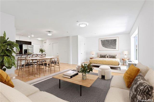 Welcome to The Modern Port Chester - the epitome of modern living! Our new luxury building with 50 units offers everything you need for a luxurious and convenient lifestyle in Port Chester. Enjoy the convenience of private parking, a washer and dryer in every unit, the only pool in Port Chester, a dog park, and an on-site gym - all available exclusively to our residents. Plus, you&rsquo;ll get approval within 24 hours of your application Located just one block from the Port Chester Metro North Station on the New Haven line, you&rsquo;ll have easy access to two incredible neighborhoods - Rye and Greenwich - as well as the beautiful waterfront. You&rsquo;ll find a thriving restaurant scene with local favorites like Noches De Columbia, Bona Bona Ice Cream, Colony Grill, and BarTaco, as well as a Whole Foods just 5 minutes away. And if you need to run errands or catch a movie, the shopping center at The Waterfront has you covered with Petco, Costco, and AMC Theaters. With expansive layouts and contemporary design, The Modern is the most desired building in Port Chester. Call today to schedule a tour and experience the very best of luxury and convenience in Westchester.