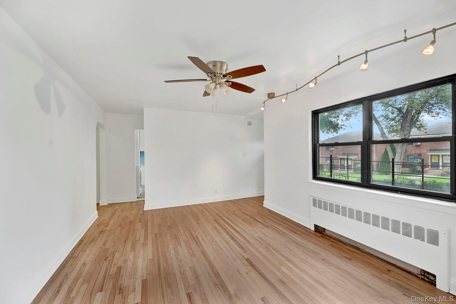 Newly Renovated 2-Bedroom Co-op Garden ApartmentWelcome to this beautifully renovated two-bedroom, one-bath garden-style co-op located in the heart of serene Windsor Oaks cooperative complex in Oakland Gardens, Queens. Nestled within a well-maintained, park-like community, this bright and spacious apartment offers the perfect blend of modern convenience and peaceful living.Inside, youâ€™ll find a thoughtfully updated eat-in kitchen featuring sleek countertops, contemporary cabinetry, and modern appliances. The full bath has been stylishly redone with clean, modern finishes. The apartment also includes the rare convenience of an in-unit washing machine, adding to your everyday ease.Both bedrooms are generously sized with ample closet space, while large windows fill the home with natural light and offer lovely garden views. Hardwood floors and tasteful updates throughout complete the move-in-ready space.Enjoy easy access to nearby parks, schools, shopping, and public transportation, all within a quiet, residential neighborhood.Perfect for those seeking comfort, style, and convenience in a prime Queens location. Donâ€™t miss this rare opportunity!