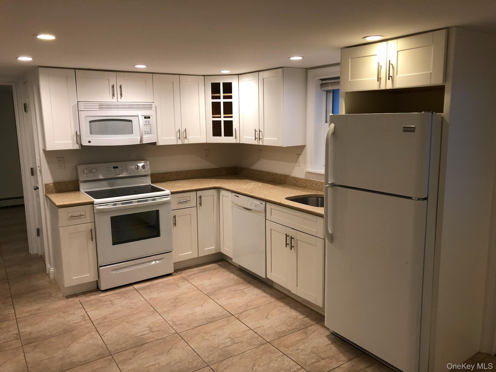 Beach side 2 Bedroom, 1 bath yearly rental and close to all. Unit has large closets, dishwasher and shared laundry with extra storage for beach equipment. Owner pays heat and hot water. Tenant pays electric.