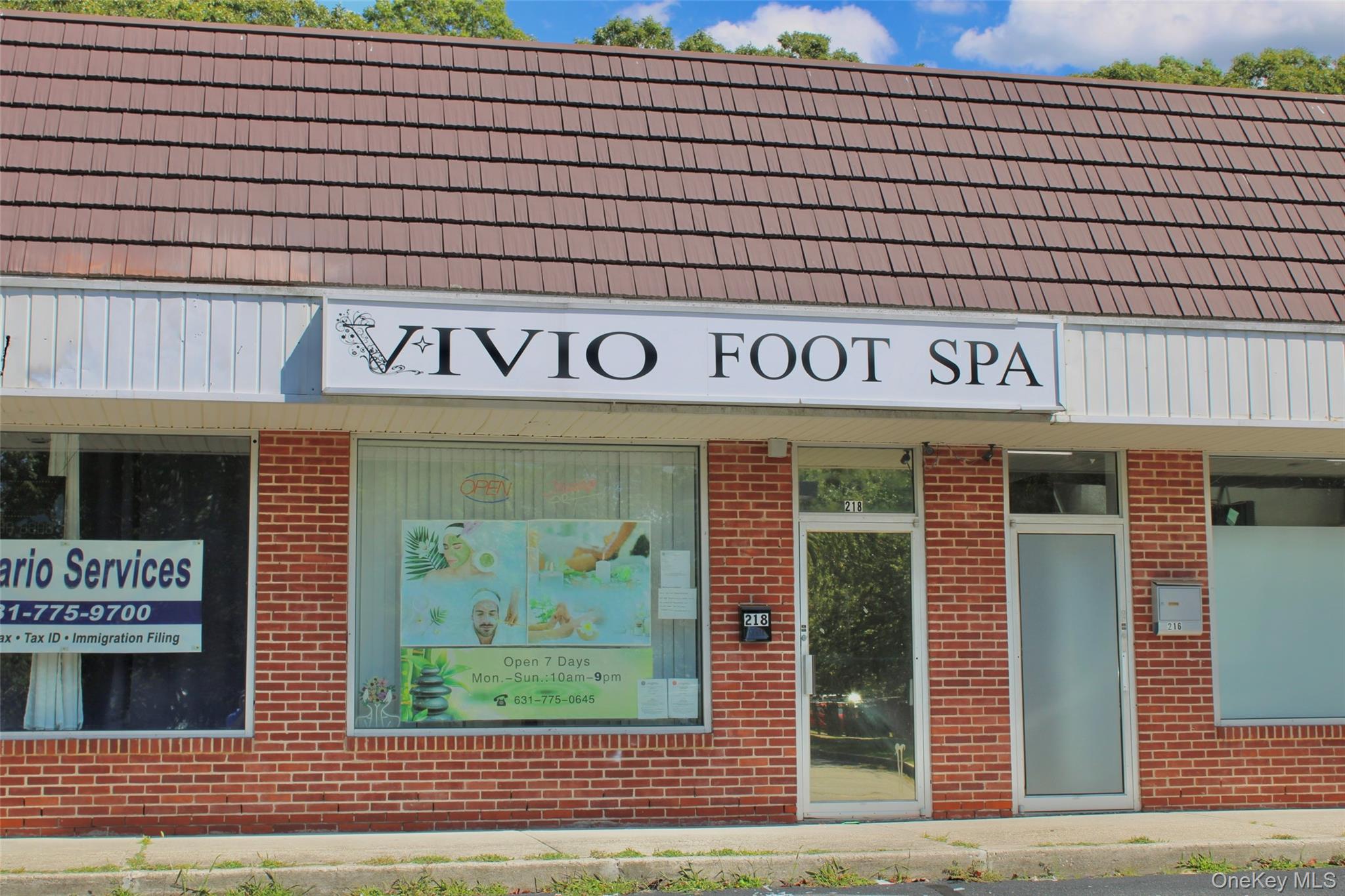 Retail/Office Space on Middle Country RoadBeautifully renovated 1, 169 sq. ft. front retail unit featuring a welcoming reception and waiting area, wide hallways, and six private roomsâ€”ideal for medical, spa, or professional office use. Brand new flooring throughout. Located in a high-traffic area next to Dollar General and other established retailers with excellent visibility and accessibility. A turnkey opportunity for your business!