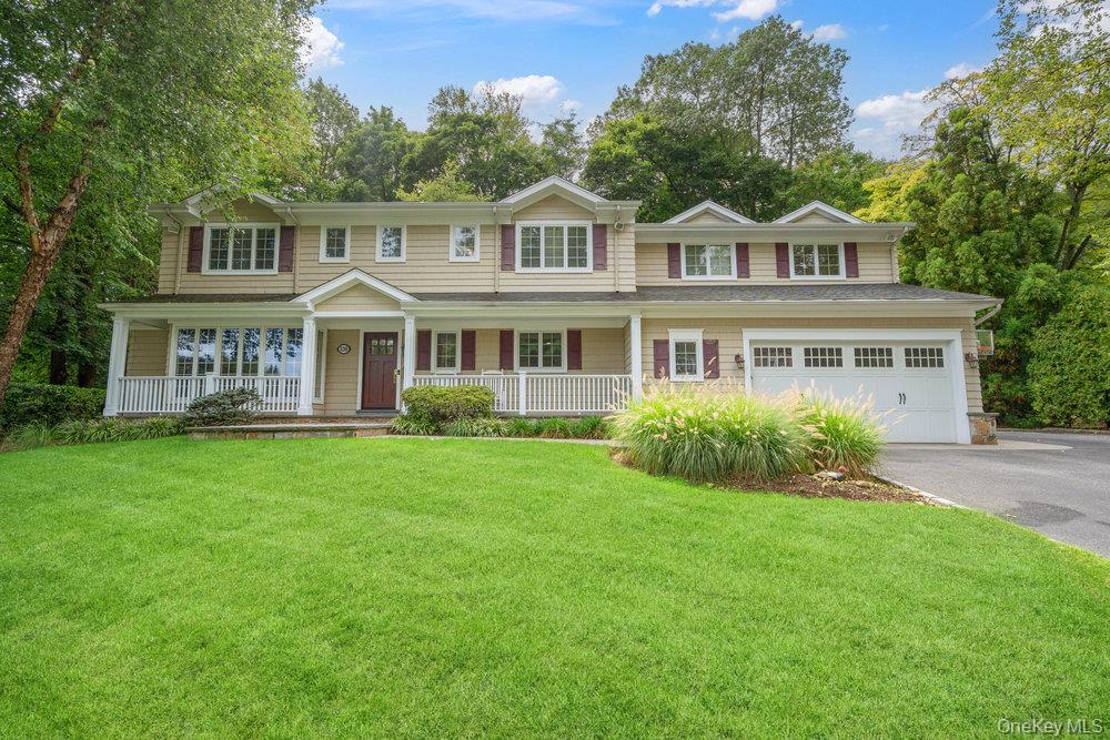 Welcome to this beautiful 6 bedroom, 4.5 Bathroom home nestled on a 1/2 acre lot in the highly sought after Country Estates section of East Hills. Great home for entertaining. This home has been expanded on 1st & 2nd Floors with a bonus oversized 2nd family room/den on main floor. Eat in Kitchen has radiant heated floors, large center island, plenty of storage with a walk-in pantry as well as breakfast area. Formal dining room, living room, powder room, mud room & laundry room complete the first floor. Oversized primary suite has vaulted ceilings and large primary bathroom. 4 additional bedrooms on 2nd floor including one additional ensuite bedroom. All together there are 3 full bathrooms on 2nd floor. Legal ensuite bedroom in basement. Oak wood floors throughout. Bathrooms have radiant heated floors. Cozy front porch. Village of East Park Membership. Roslyn SD.