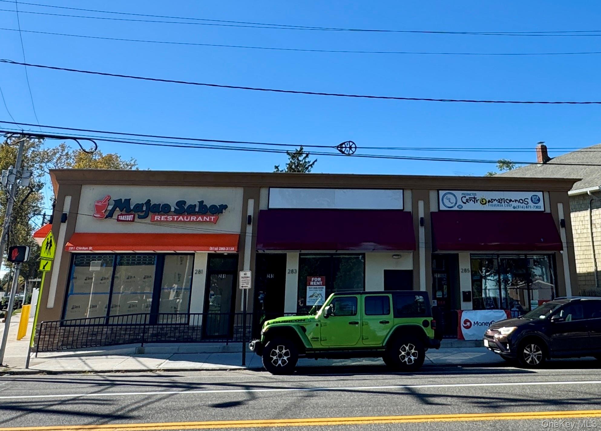 Prime location in the most prosperous area of Hempstead Town, close to government institutions and the Town hall, surrounded by numerous shops. Brand New building offering retail/office lease, high ceiling, central air/heat. Tenant pays all utilities.