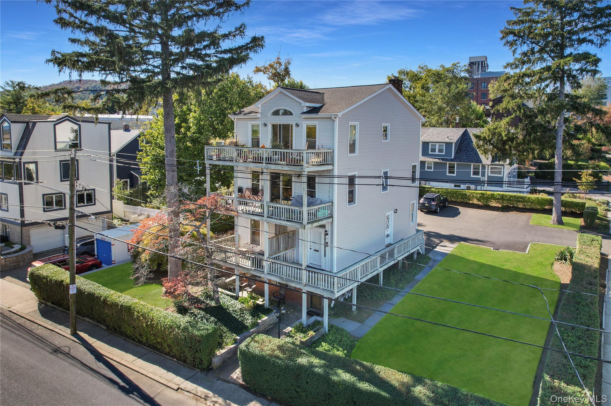 Rare opportunity to own a nicely updated 3-unit rental property on the banks of the Hudson River in downtown Nyack. This outstanding investment includes one spacious 2-bedroom apartmentâ€”each bedroom with its own private full bathâ€”and two stylish 1-bedroom units, all with separate utilities for easy management. The property features a refreshed exterior, an 8-car parking lot, and a beautiful tree-lined side yard offering spectacular Hudson River views. Perfectly situated directly across from the Nyack Boat Club and just one block from downtown Nyackâ€™s vibrant shops, restaurants, and nightlife, it delivers the ideal blend of lifestyle and investment potential. With strong rental appeal, scenic surroundings, and an easy commute to Westchester or NYC via the Mario Cuomo Bridge, this rare riverfront opportunity is one you wonâ€™t want to miss.
