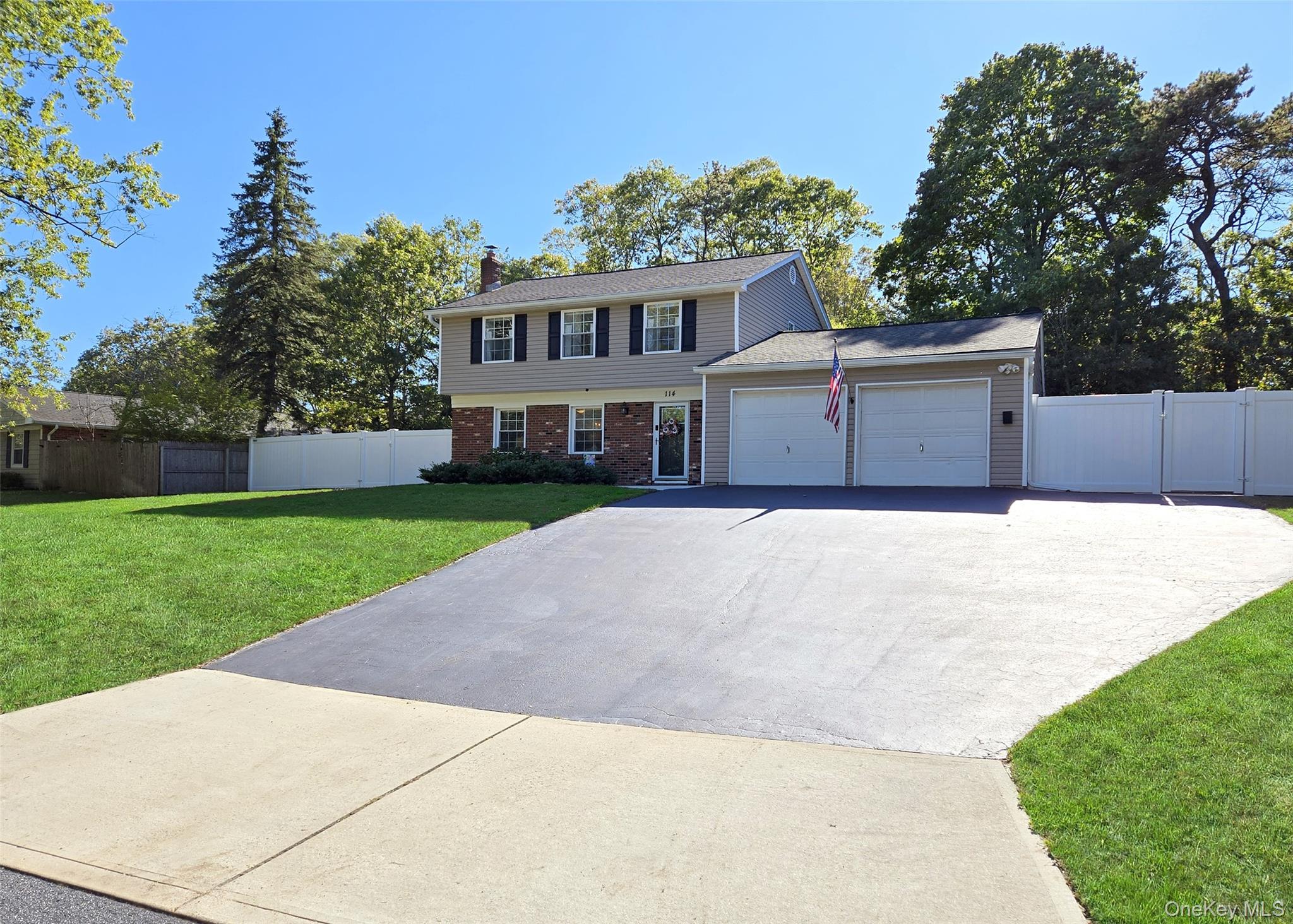 Fabulous Colonial in the W section of Coram! 3/4 Bedrooms, Room for MOM/DAD, and Loaded with Style! This isnâ€™t just a house... itâ€™s a glow-up. Featuring a BRAND NEW kitchen with granite countertops, high-end stainless steel appliances, and luxury vinyl plank flooring throughoutâ€”because you deserve floors that actually shine back at you. The Master suite has its own upgraded bath with custom cabinetry and granite vanityâ€”so nice youâ€™ll actually look forward to getting ready in the morning!Keep cozy (and thrifty!) with your Wood/Coal-burning fireplace, or take the party outside to your oversized rear deck with a brand-new Sunsetter awning. BBQs, birthdays, or just bragging rightsâ€”this setup covers it all.The upgrade list reads like a wish list: 4-year-young architectural roof with a 50-year warranty, new propane gas boiler, central A/C, new water heater, three storage sheds, freshly sealed driveway (2025), plus Ring doorbell and Blink camerasâ€”all staying put!Tucked conveniently near restaurants, shopping, Port Jefferson, Patchogue, and just minutes to the LIRR. Bottom line: this homeâ€™s got the looks, the upgrades, and the location. Donâ€™t just scrollâ€”schedule it!