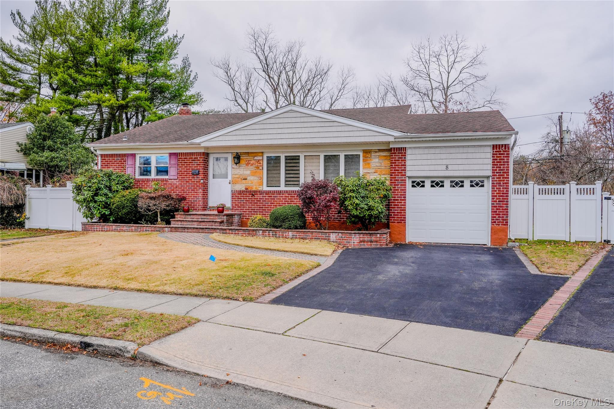 Beautiful Ranch, Lr, FDR, EAT in Kitchen M bedroom with bath and walk in closet , 2 bedrooms one bath finished basement