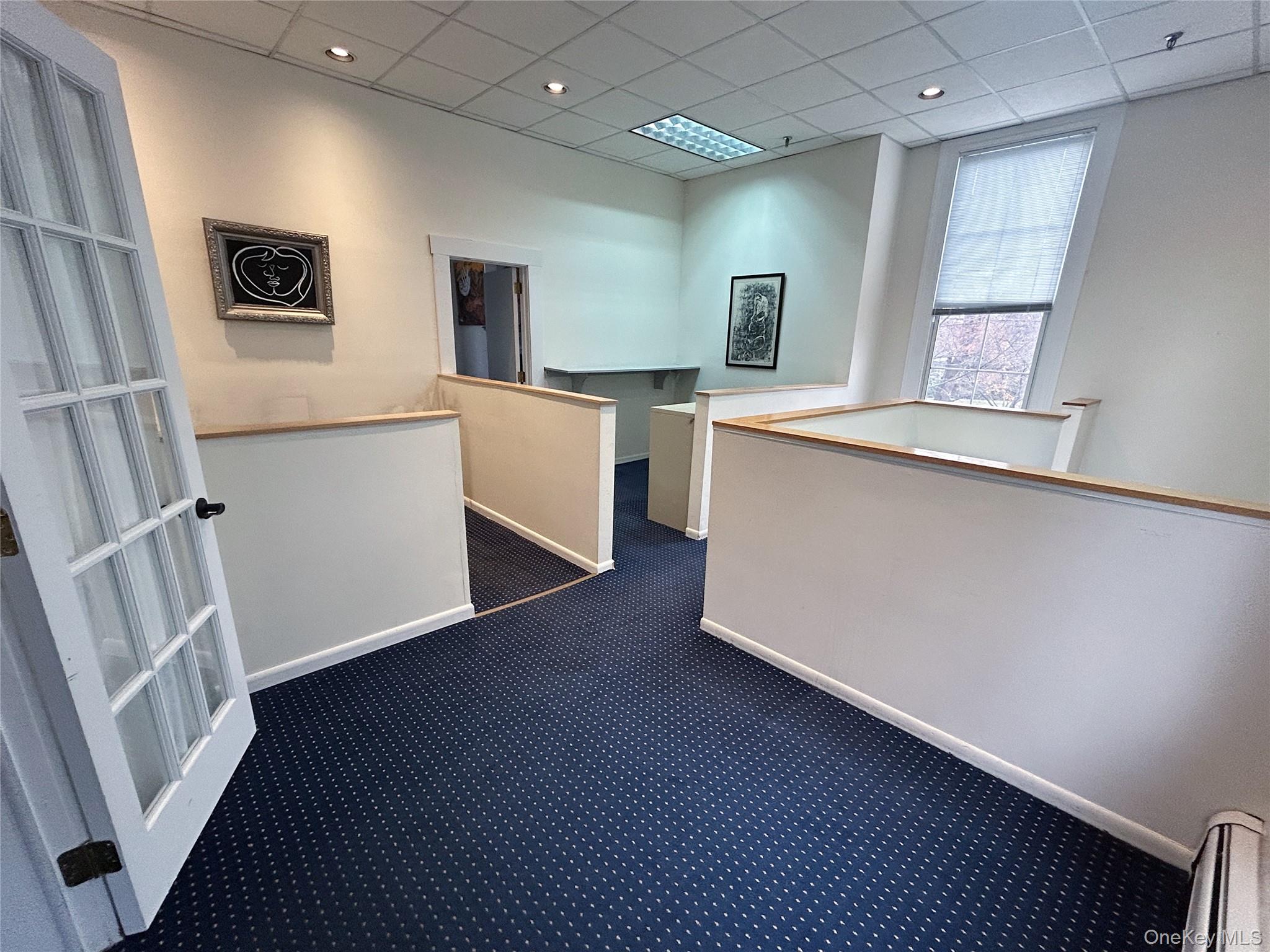 +/- 915 Rentable SF. $2, 300 per month. Full Service Lease. Flexible two-room office suite with high ceilings, offering a sizeable space for both private and collaborative work. Access to bathroom, common study/conference space, and kitchen area. Well-maintained professional office space available off North Middletown Road, Nanuet, NY. Easy access to Route 59, Palisades Parkway, and NYS Thruway. On-site parking available.