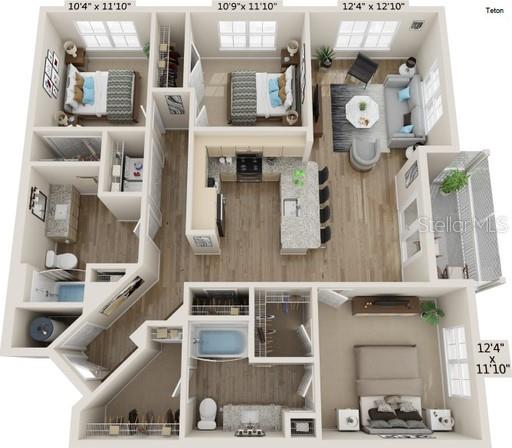 5561 POST OAK BLVD #C1, WESLEY CHAPEL, FL, 33544
