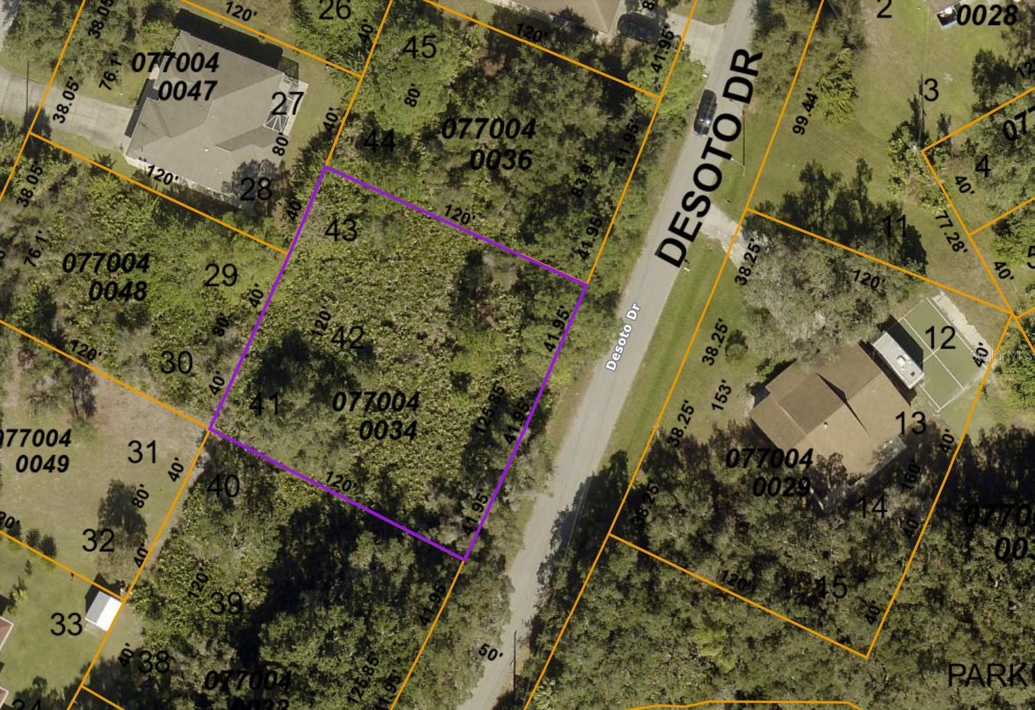 0770040034 DESOTO DR, NORTH PORT, FL, 34287