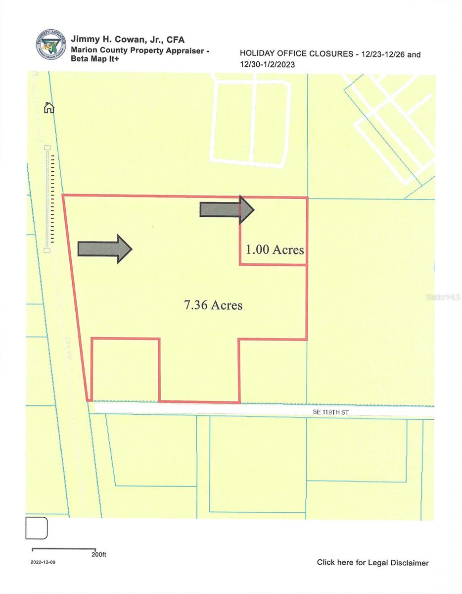 6601 SE 119TH ST, BELLEVIEW, FL, 34420