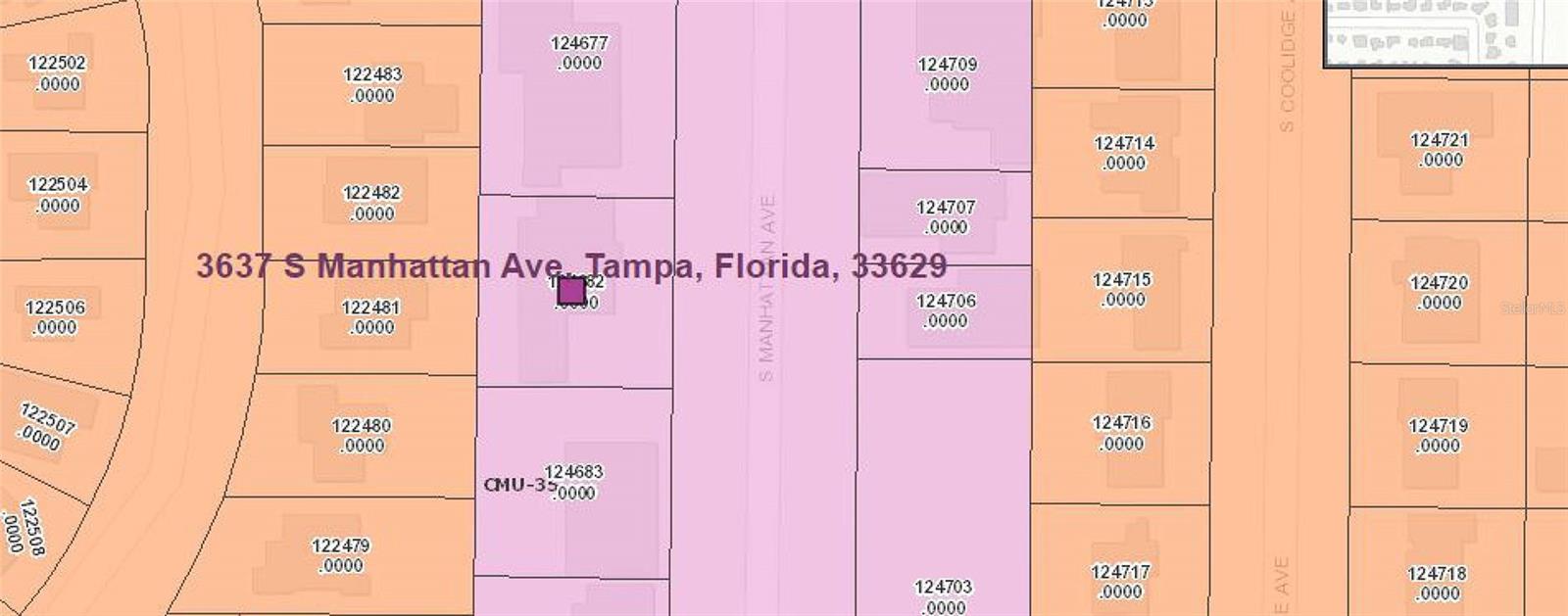 3637 S MANHATTAN AVE, TAMPA, FL, 33629