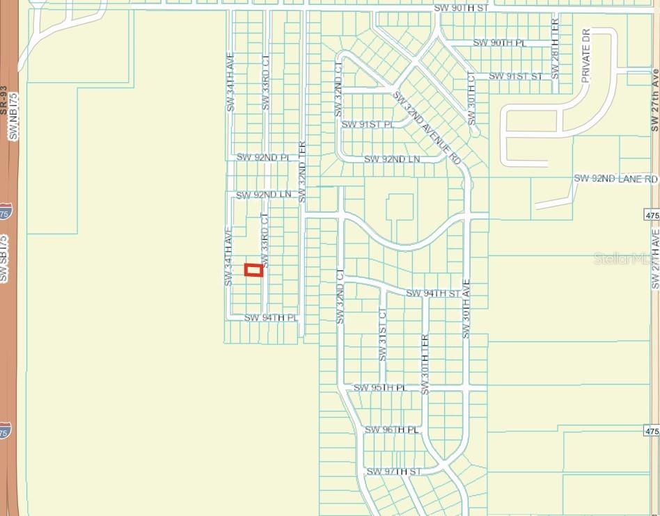 9396 SW 33RD CT, OCALA, FL, 34476