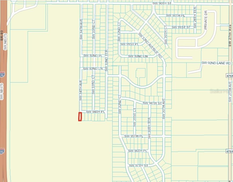 3404 SW 94TH PL, OCALA, FL, 34476