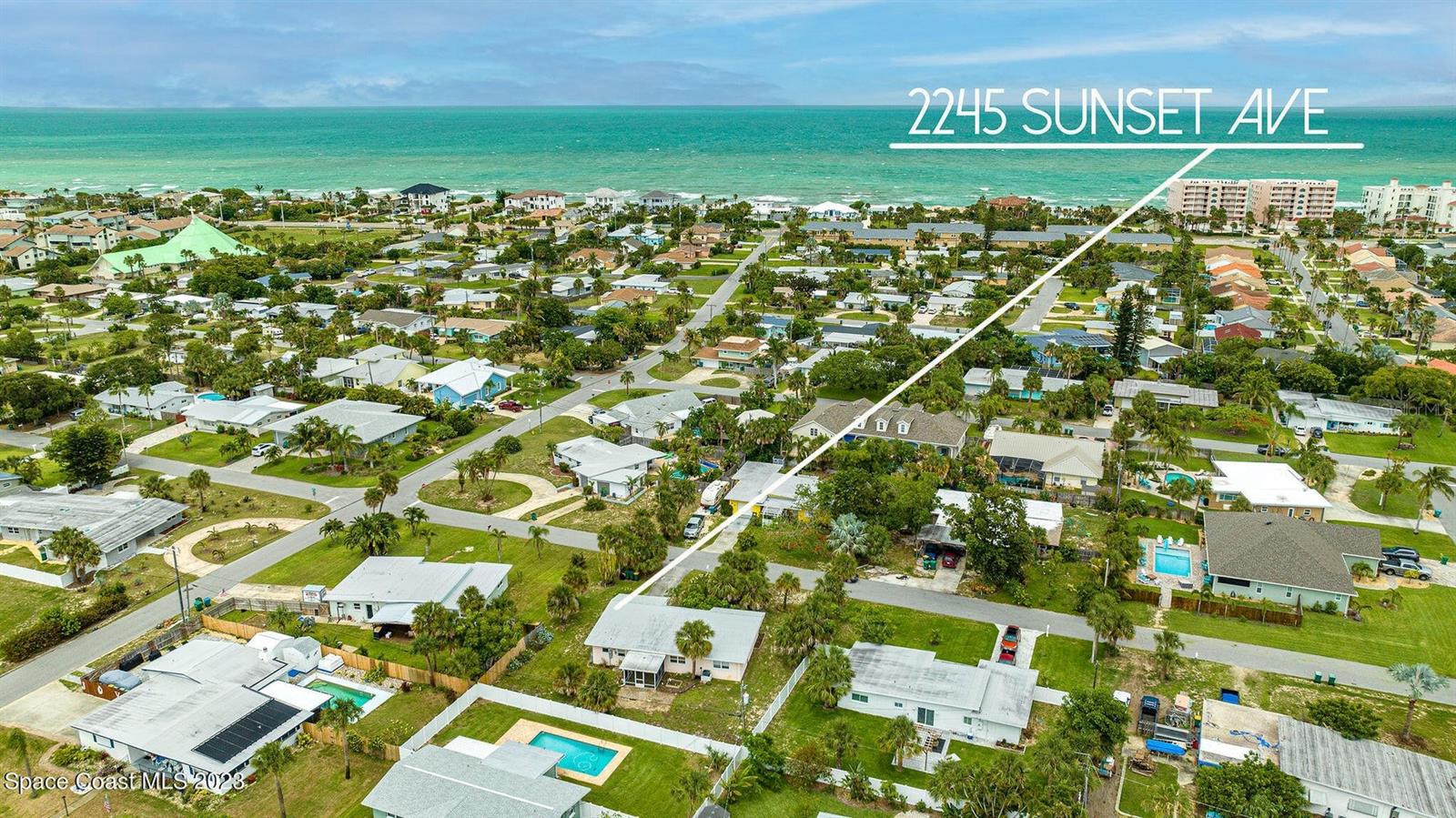 2245 Sunset Avenue Indialantic, Florida, United States Home For Sale