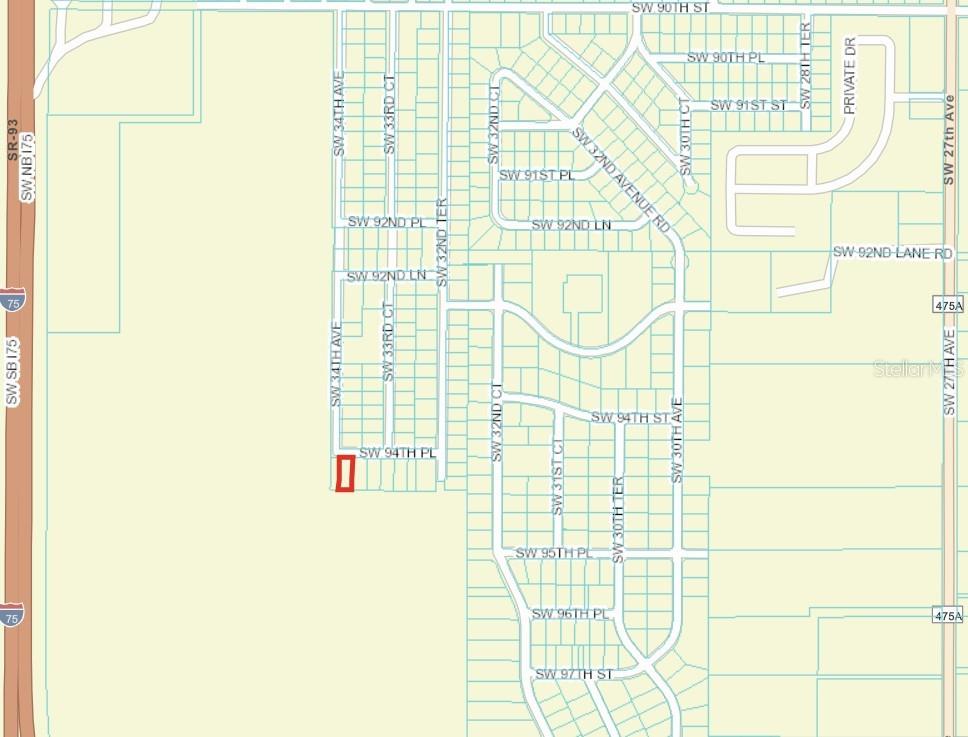 3384 SW 94TH PL, OCALA, FL, 34476