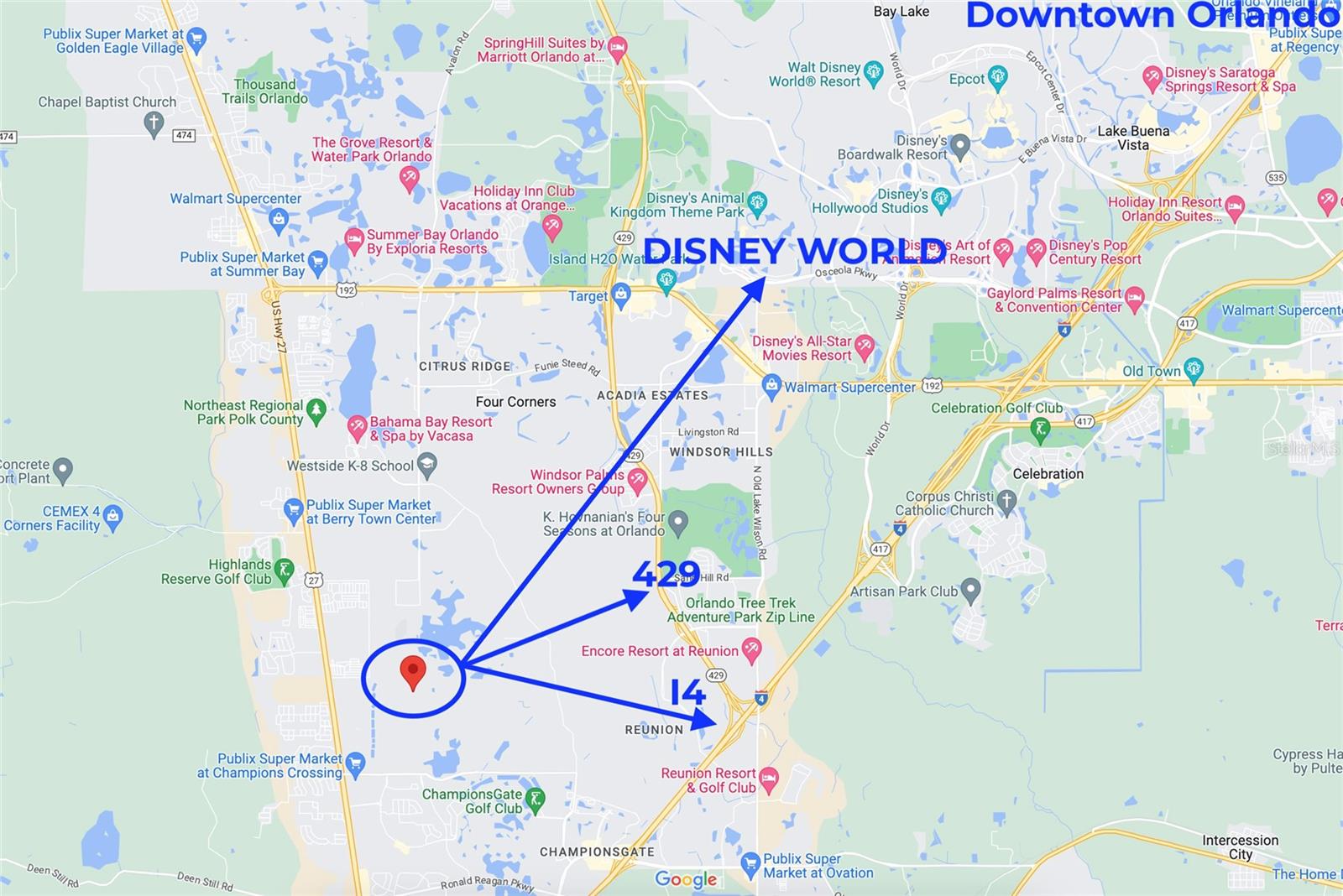 9033 HOOTON WAY, DAVENPORT, FL, 33896