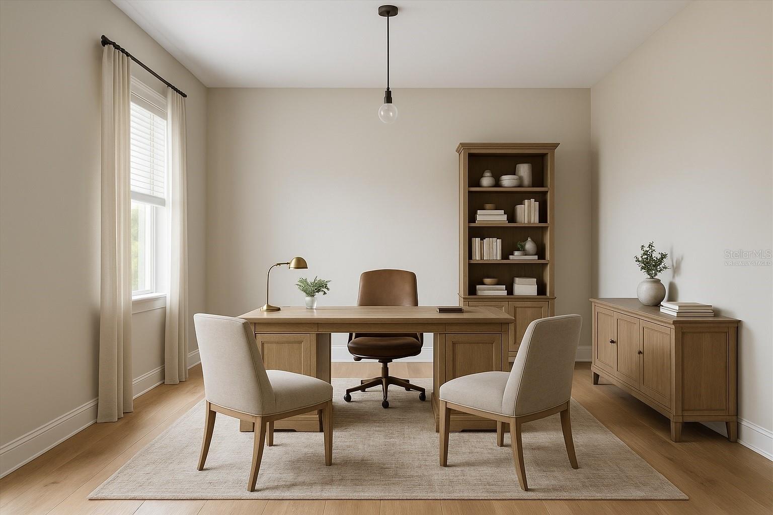 2nd floor bedroom / office option and virtually staged