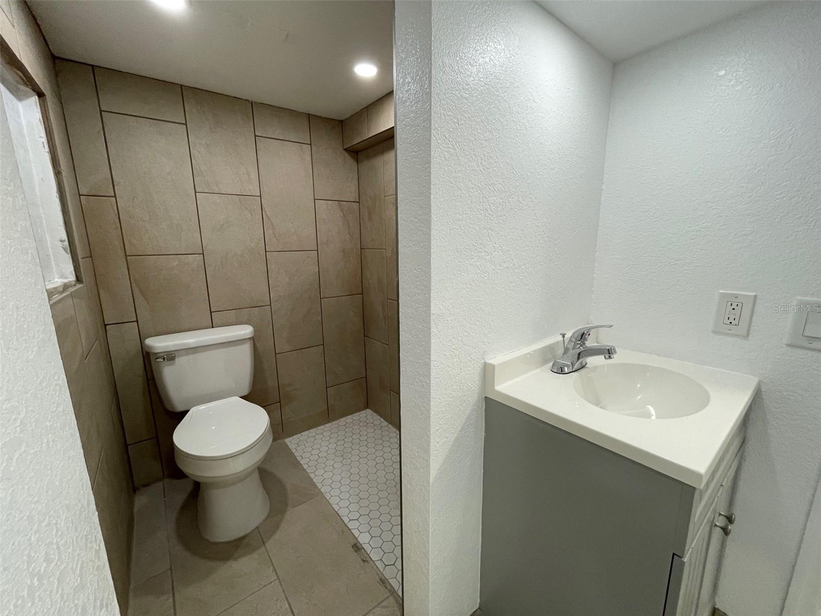 Downstairs bathroom.