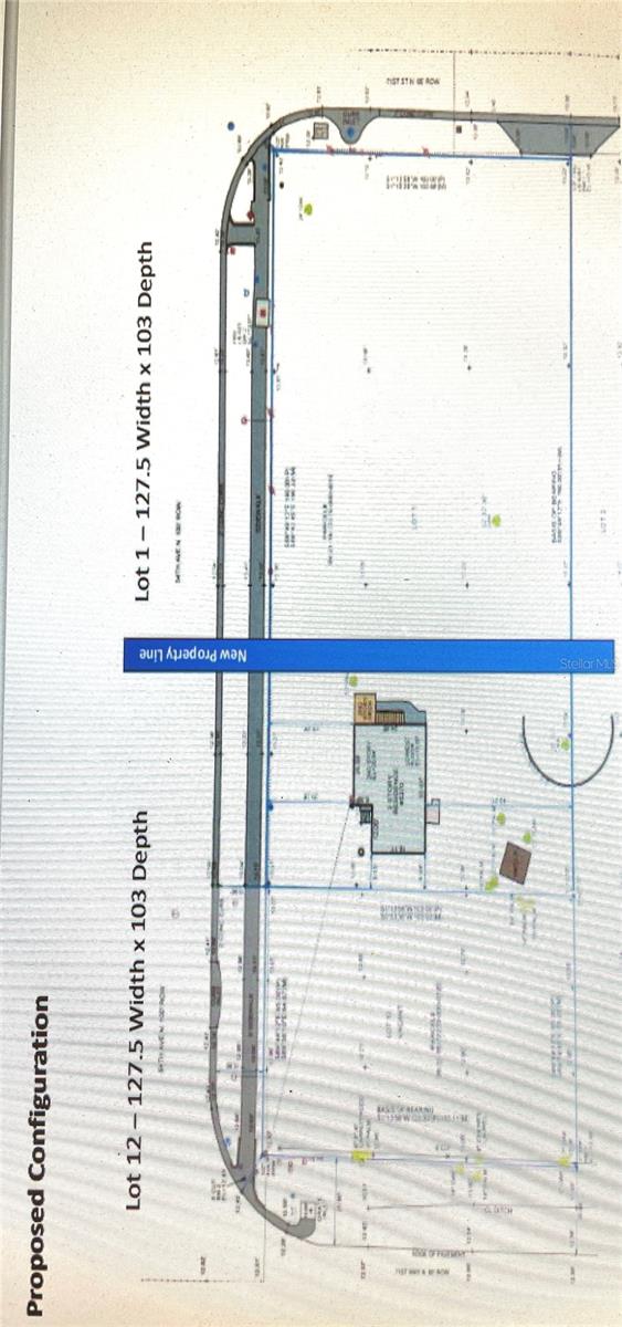 First step in replatting the lots.