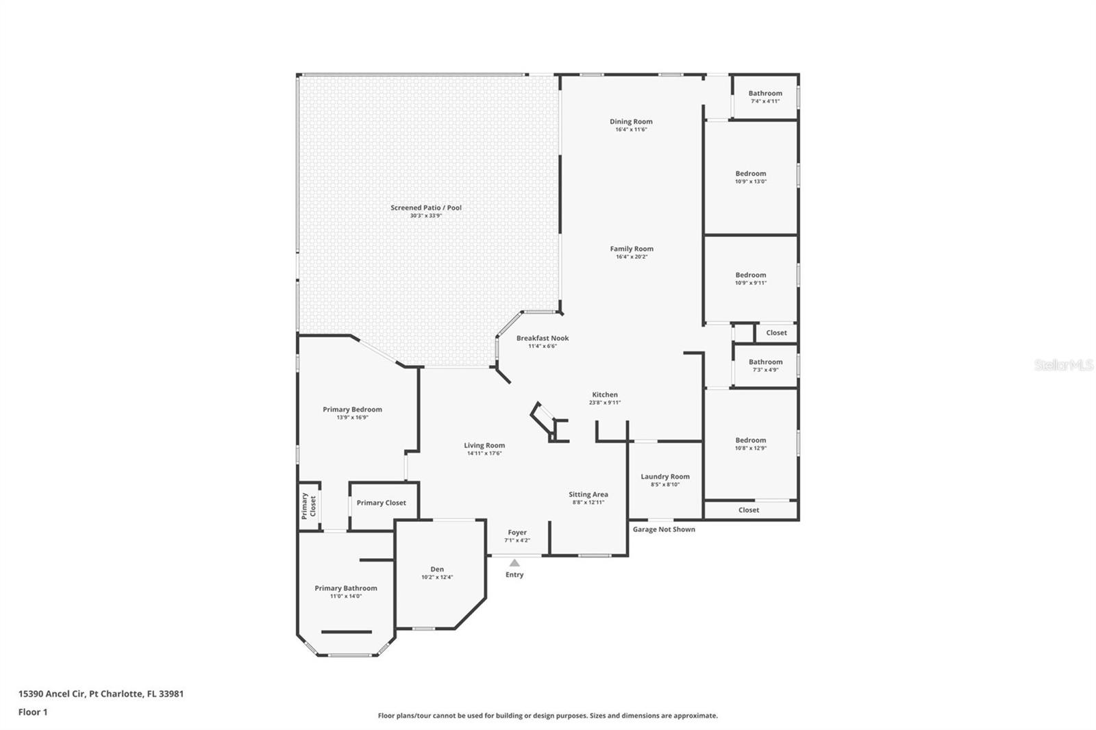 15390 ANCEL CIR, PORT CHARLOTTE, FL, 33981