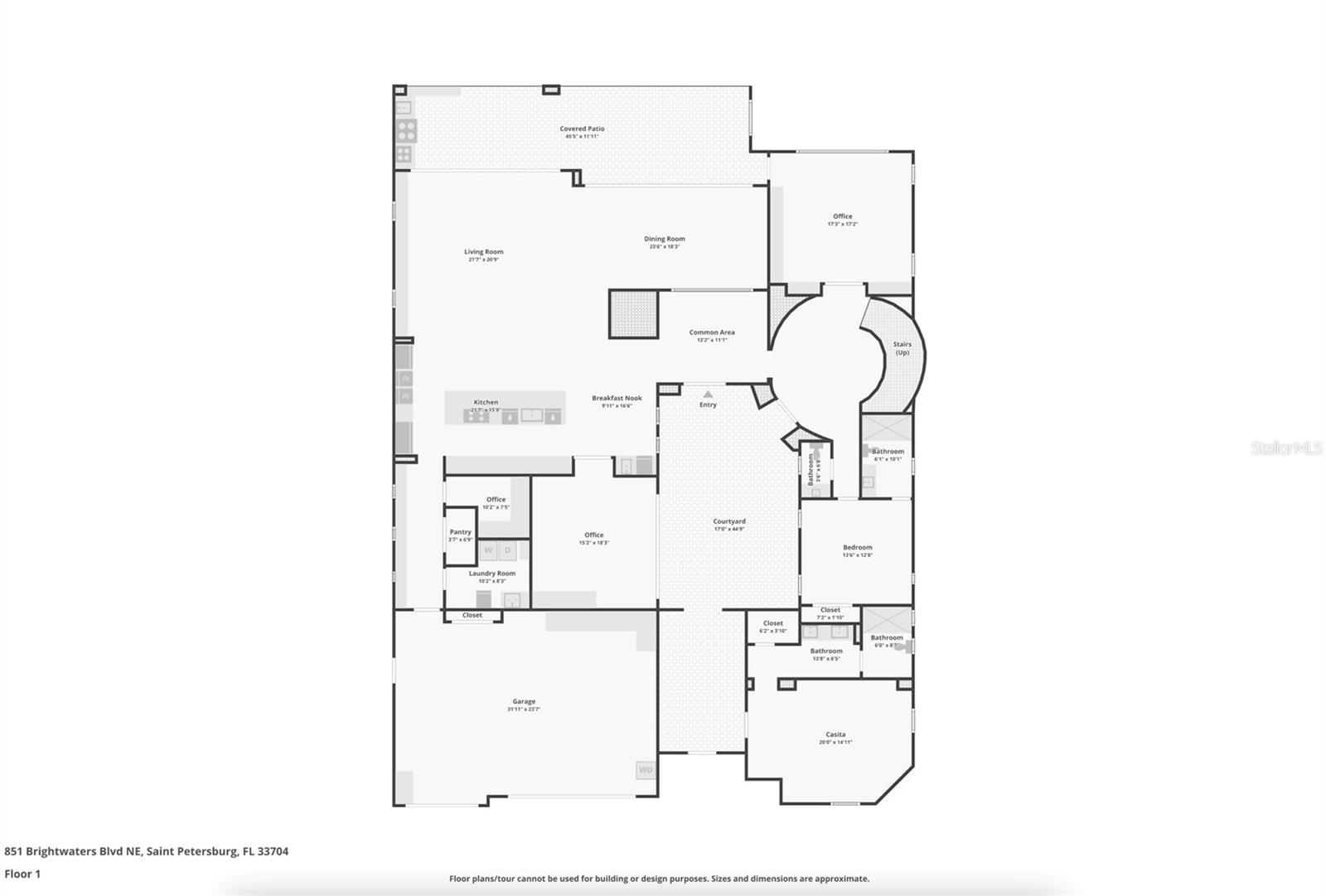851 BRIGHTWATERS BLVD NE, ST PETERSBURG, FL, 33704