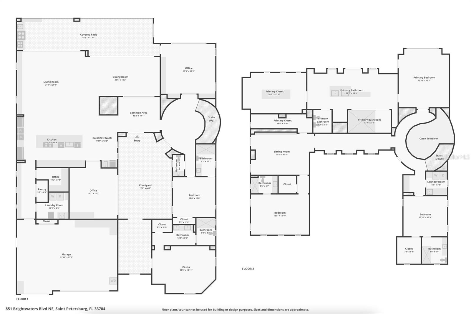 851 BRIGHTWATERS BLVD NE, ST PETERSBURG, FL, 33704