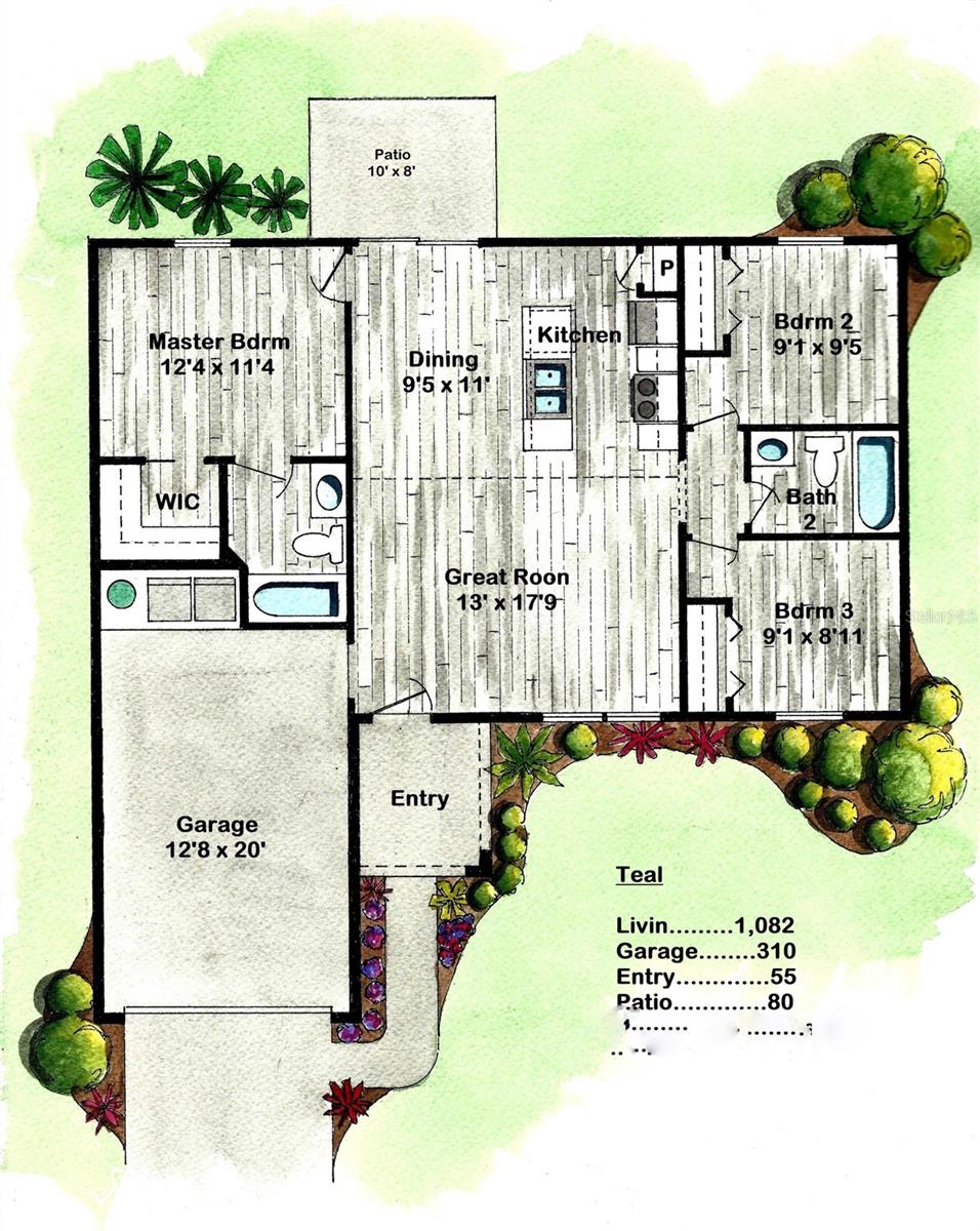 6044 NW 65TH PL, OCALA, FL, 34482