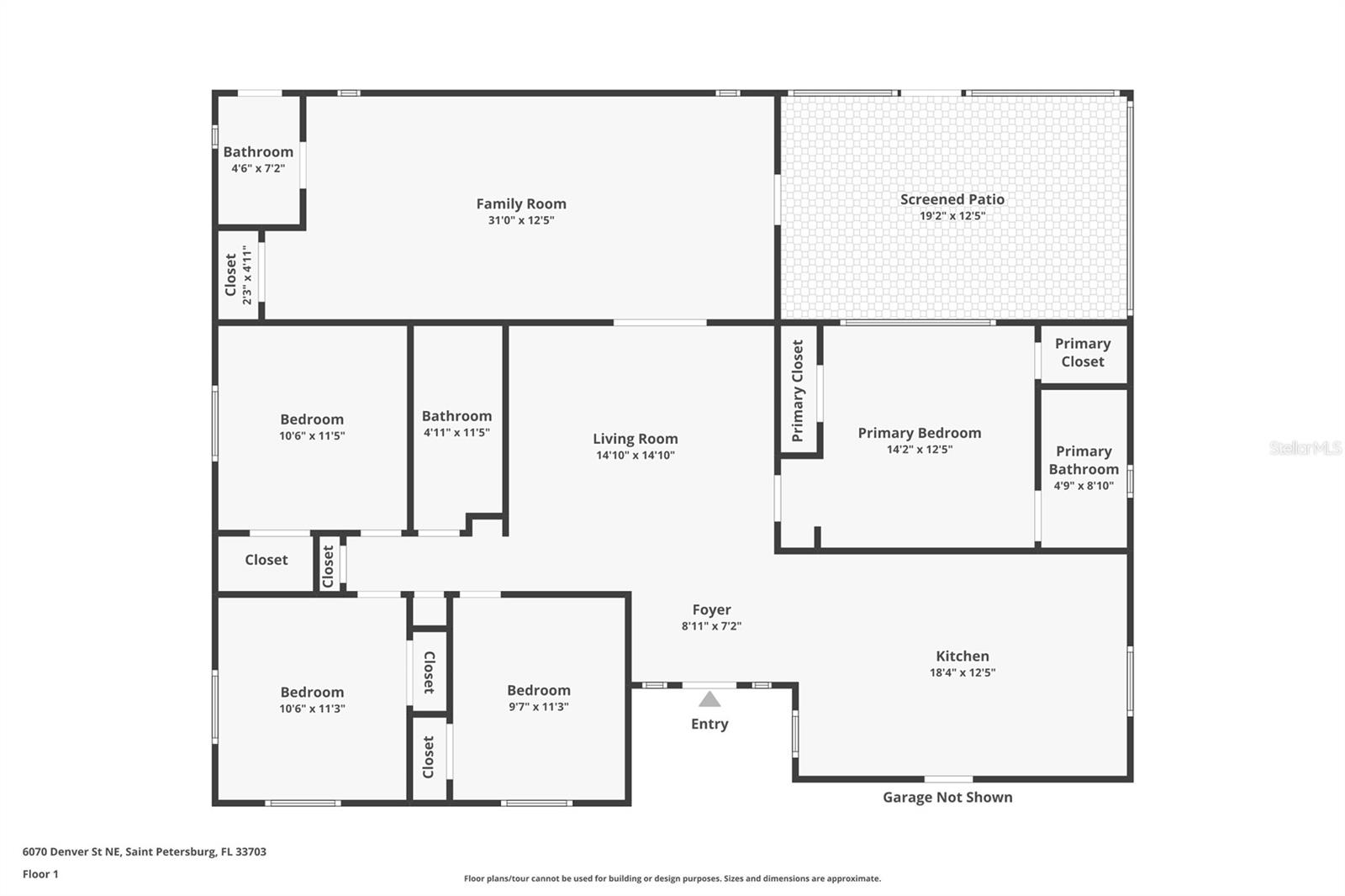 6070 DENVER ST NE, ST PETERSBURG, FL, 33703