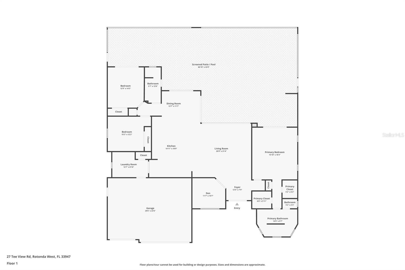 27 TEE VIEW RD, ROTONDA WEST, FL, 33947