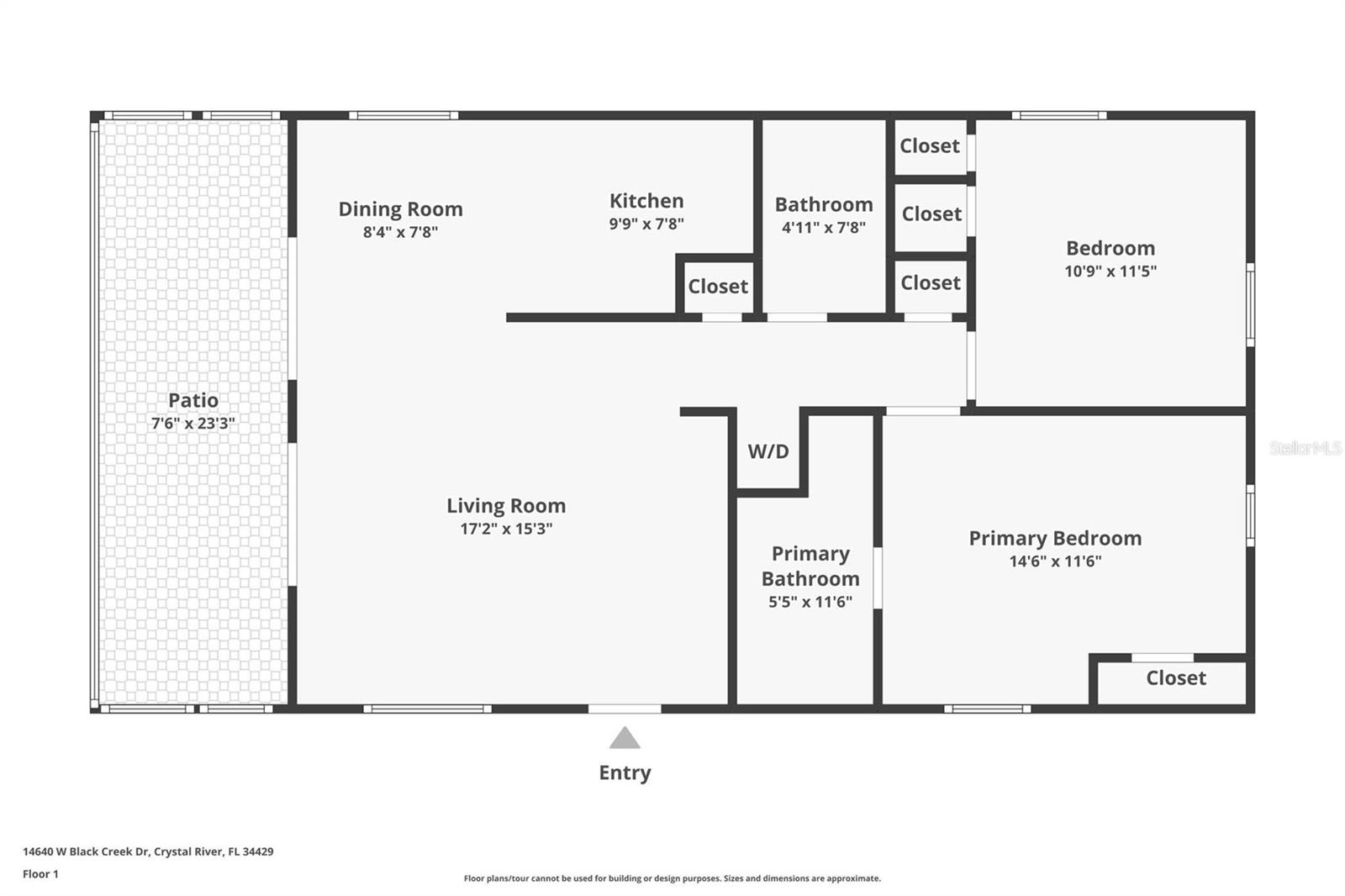14640 W BLACK CREEK DR, CRYSTAL RIVER, FL, 34429