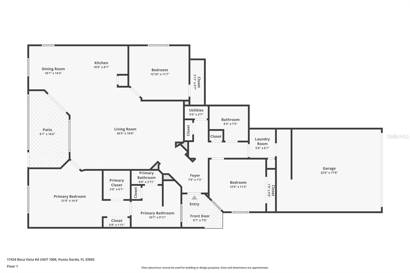 17434 BOCA VISTA RD #1006, PUNTA GORDA, FL, 33955