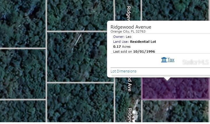 RIDGEWOOD AVE, ORANGE CITY, FL, 32763