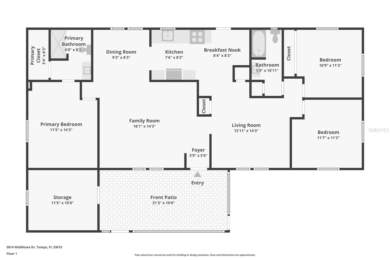 5814 MIDDLESEX DR, TAMPA, FL, 33615