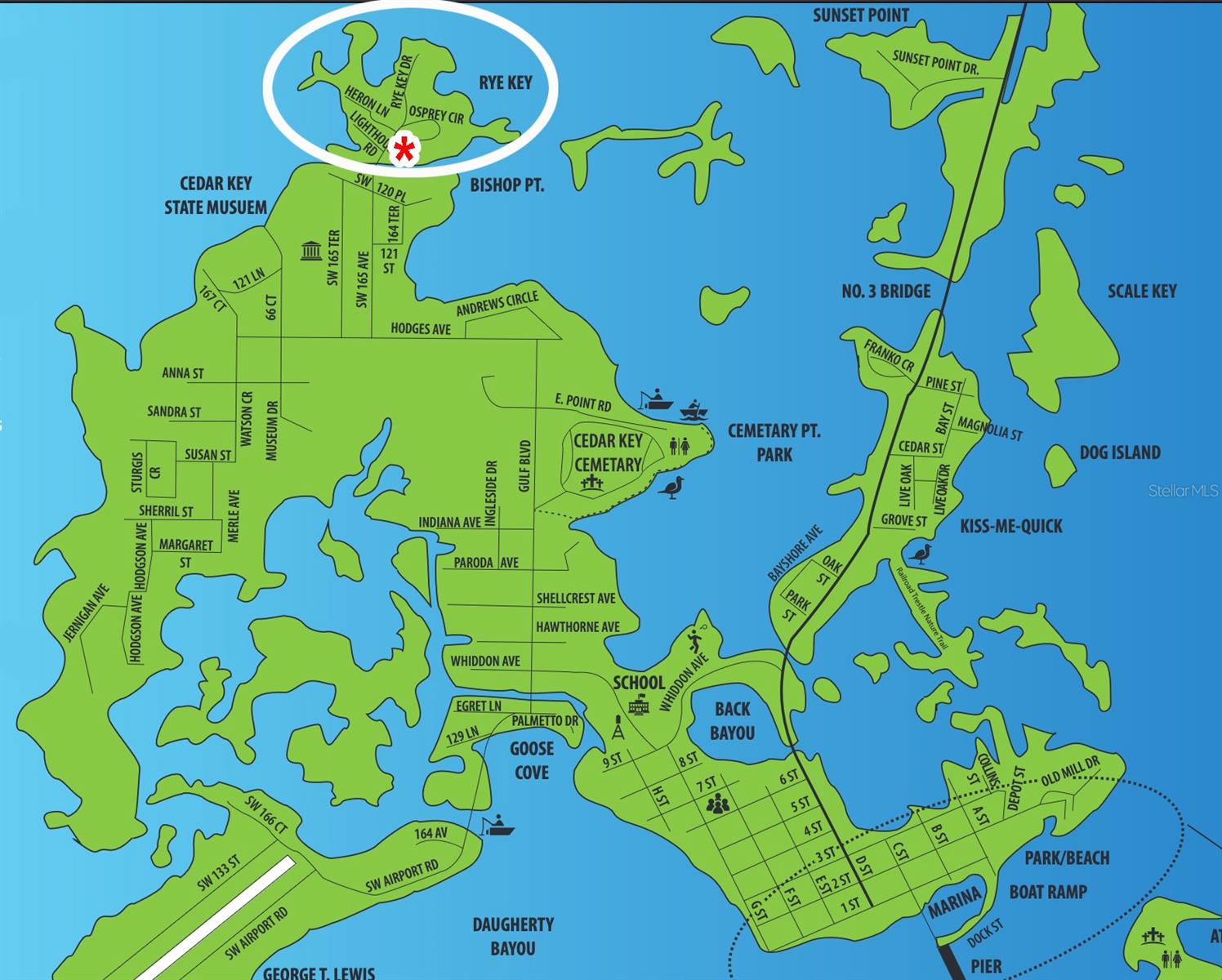 RYE KEY, CEDAR KEY, FL, 32625