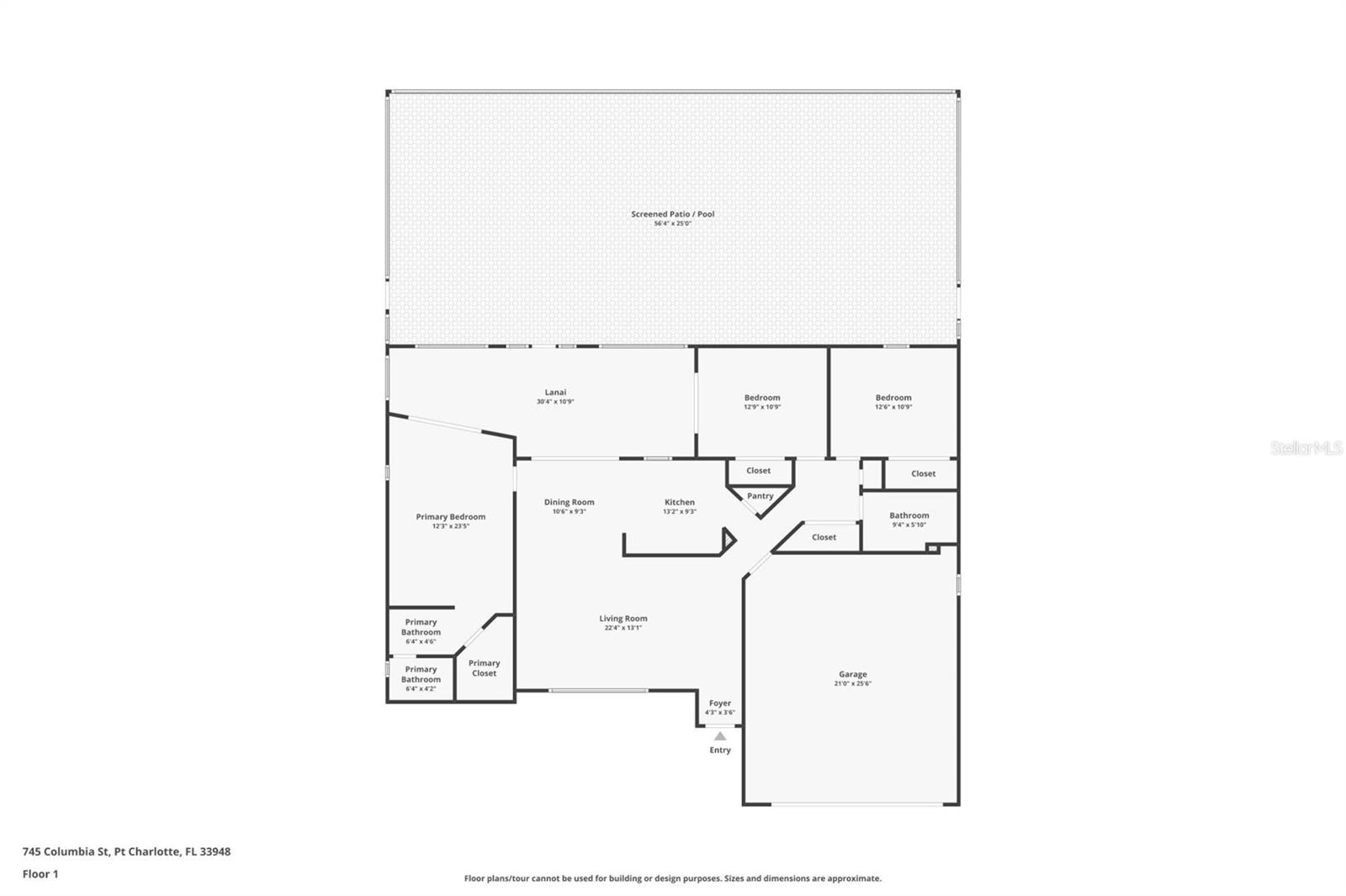 745 COLUMBIA ST, PORT CHARLOTTE, FL, 33948